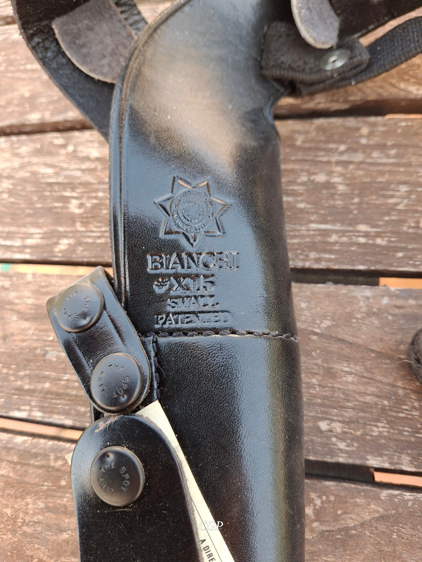 Bianchi Bianchi Leder Schulterholster X15 small Linksversion - Sonderpreis !!!