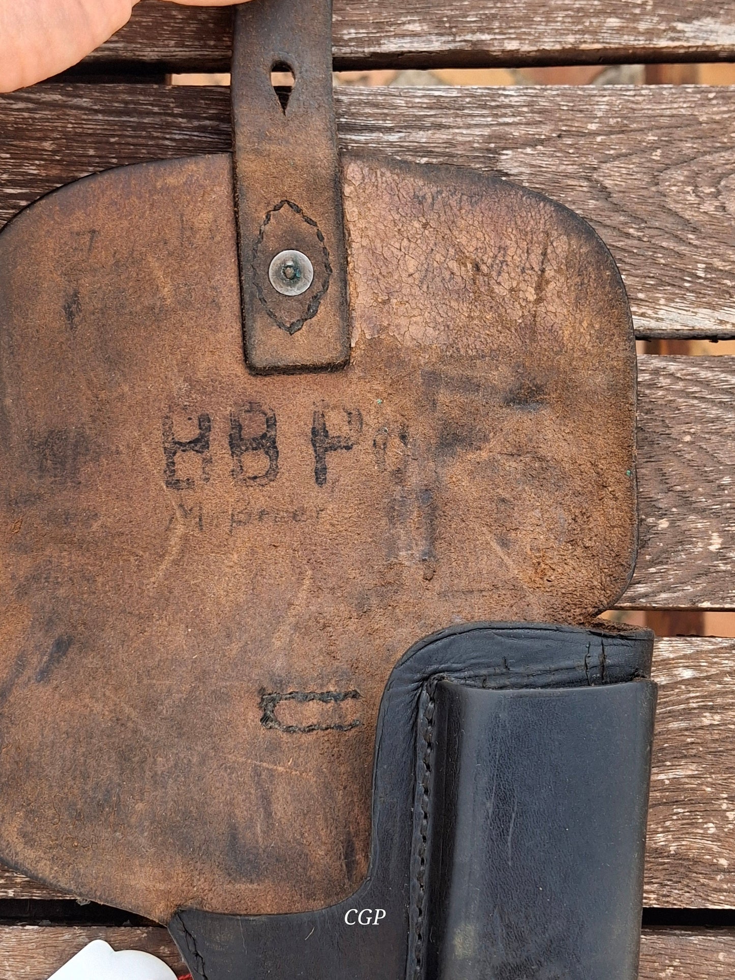CGP Astra 600 Pistolentasche m. aufgesetztem Adler - Original WK2