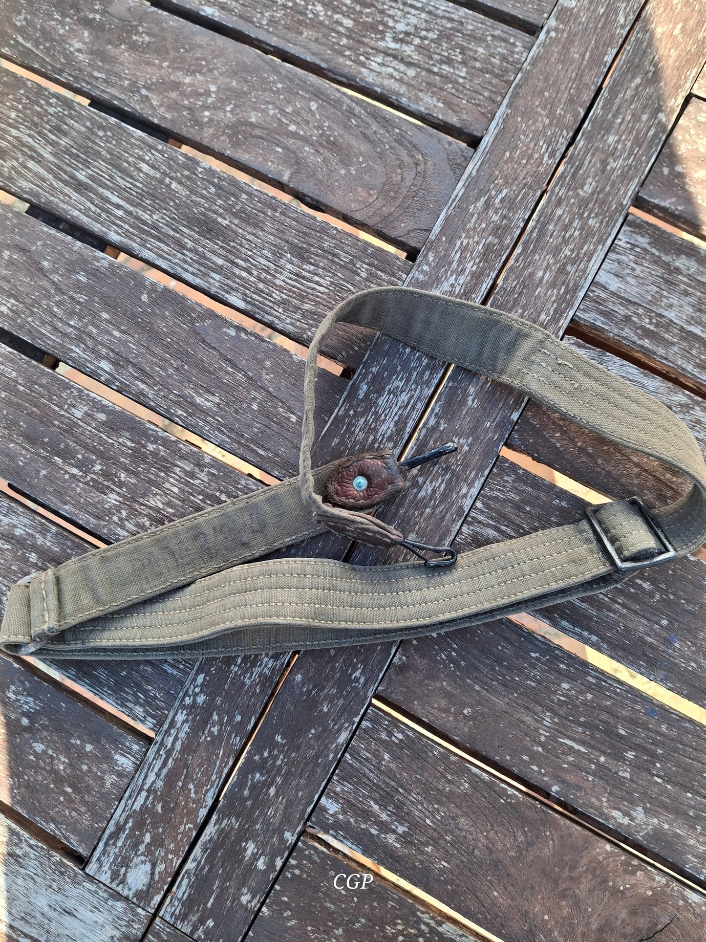 CGP Brotbeutelriemen WK2 Heer grün , 1943