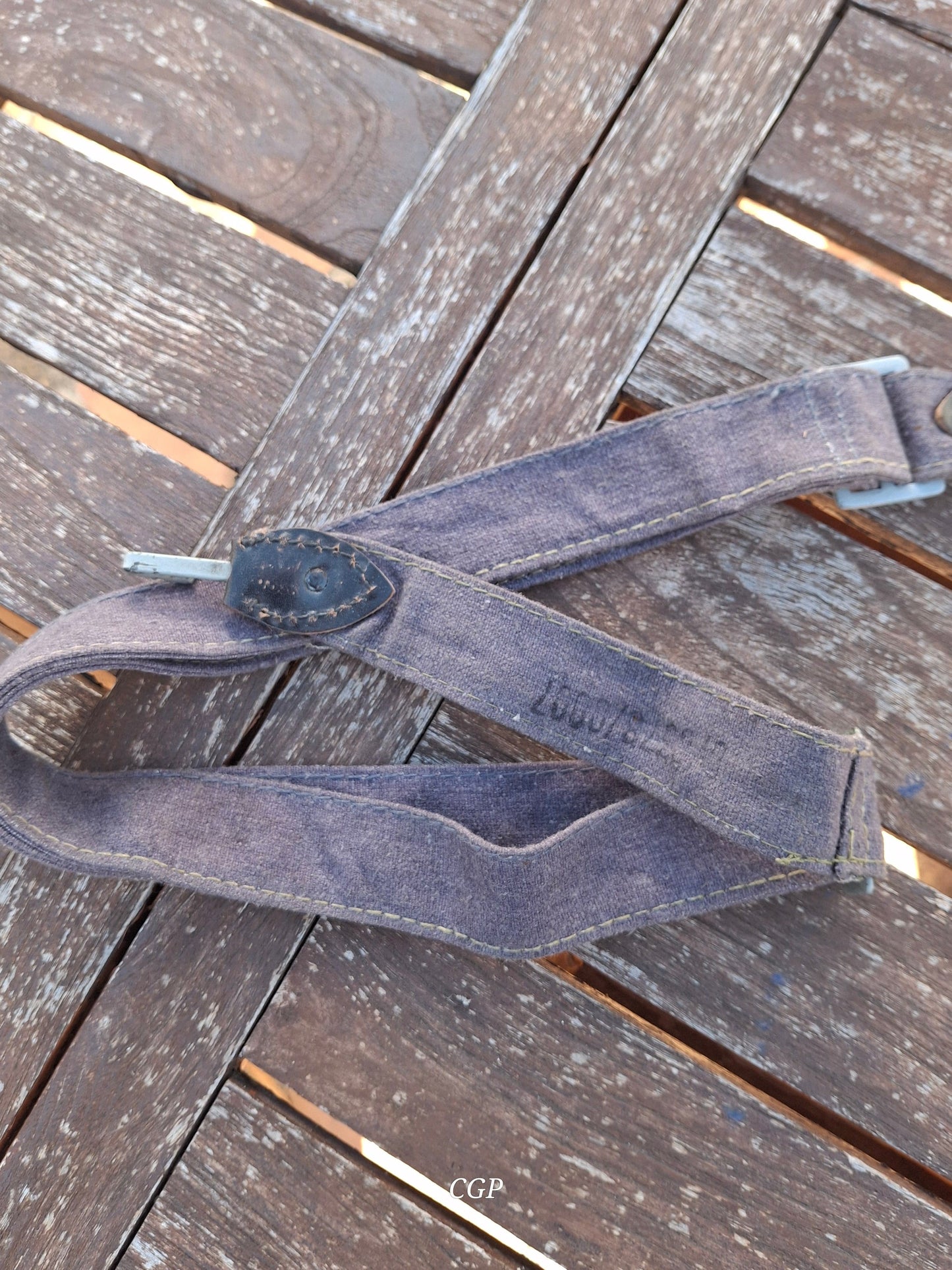 CGP Brotbeutelriemen WK2 LW blau , RB Nummer