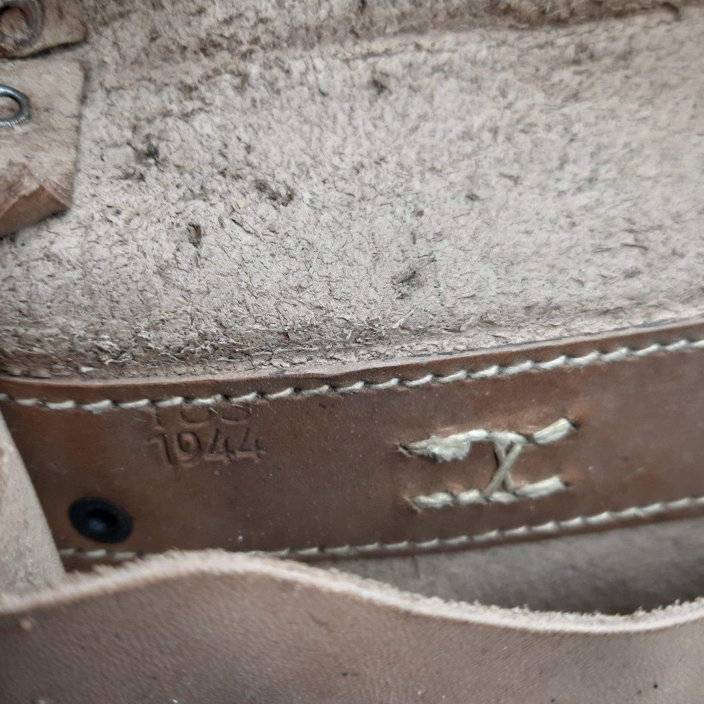 CGP K43 / G43 Magazintasche braun WK2 - "ros44" schwarze Schlaufen