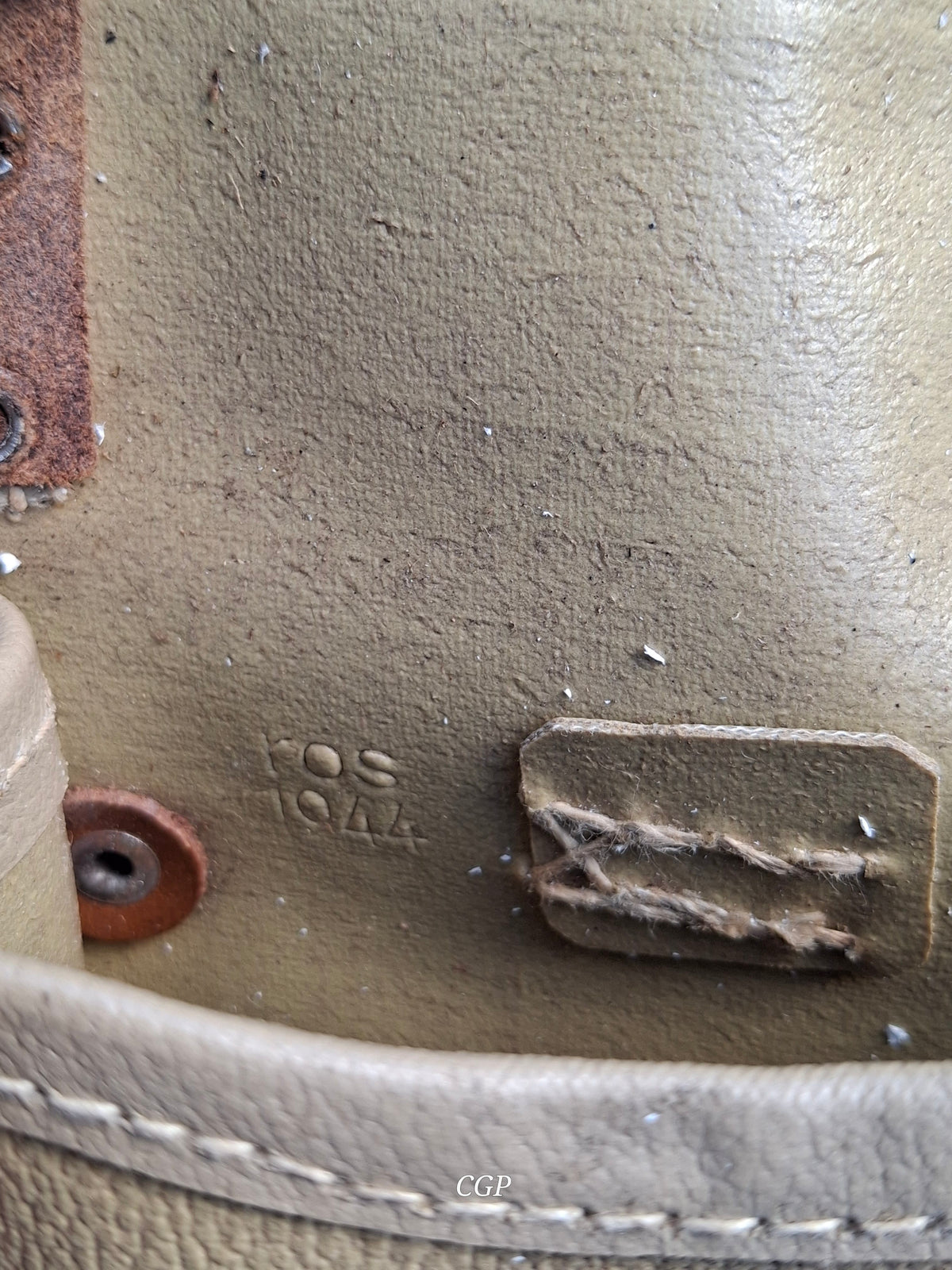 CGP K43 / G43 Magazintasche Ersatzstoff - ros 1944 - original WK2