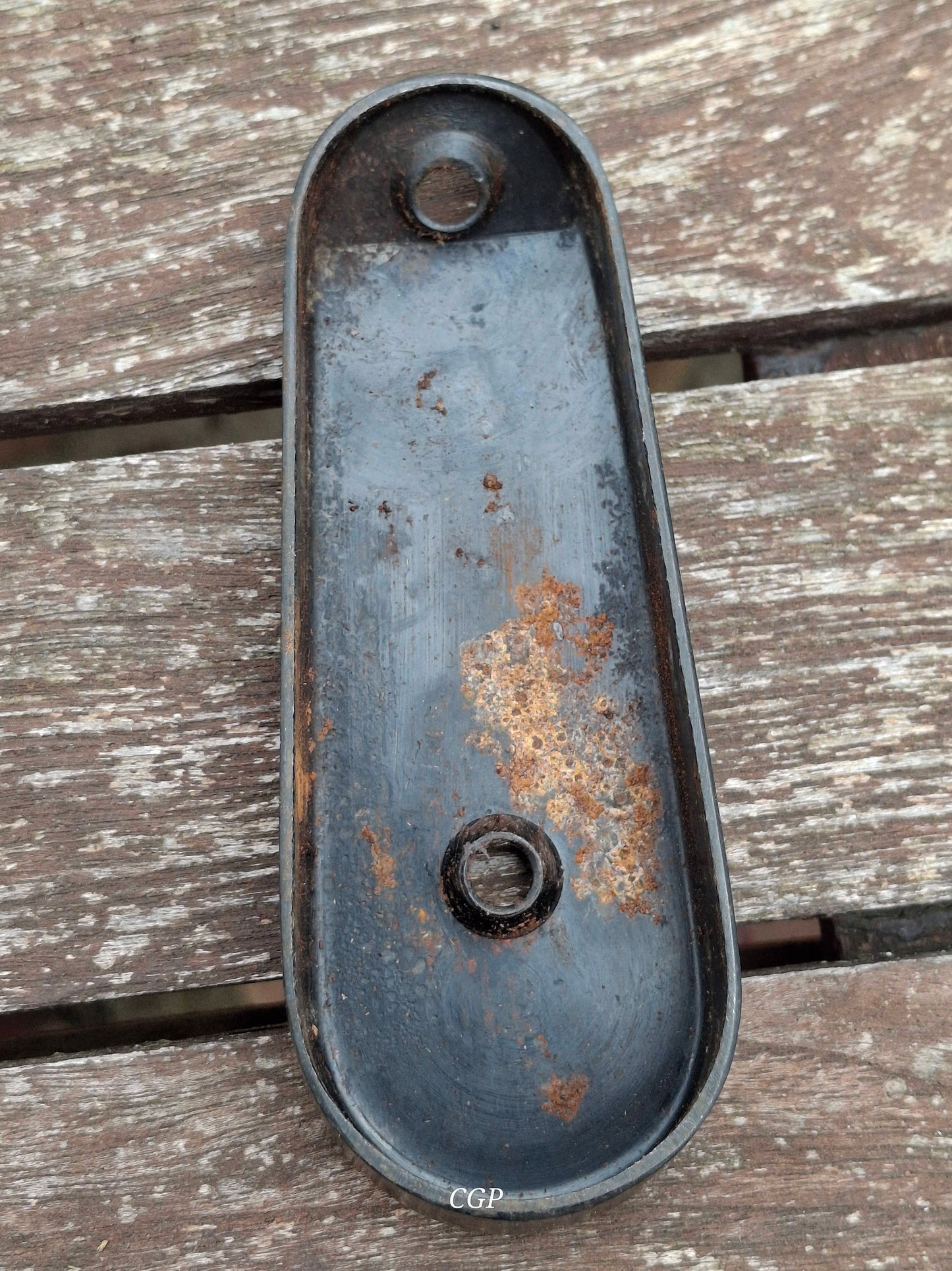 CGP Mauser K98 Schaftkappe , hoch WK2 - brg