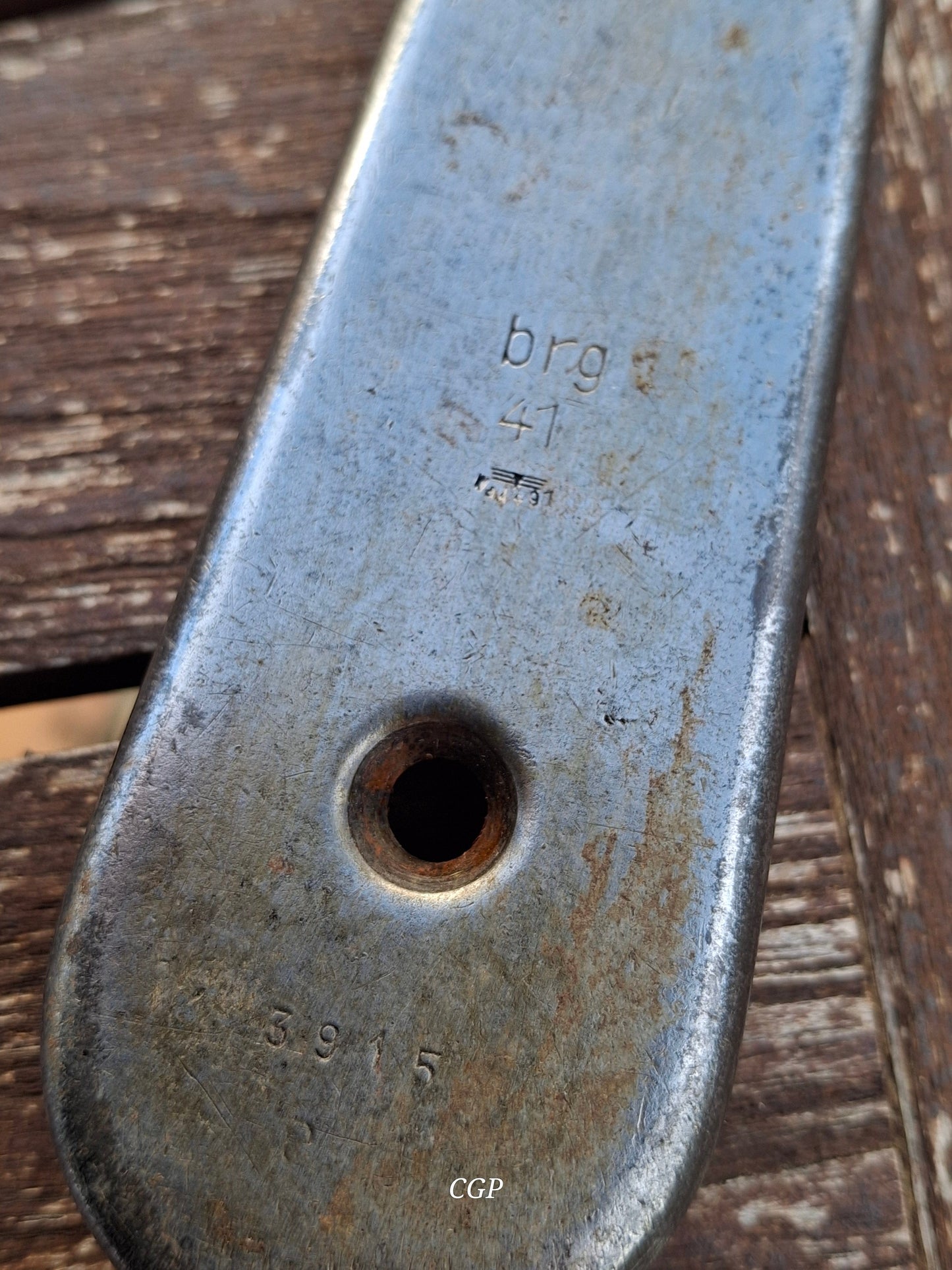 CGP Mauser K98 Schaftkappe , hoch WK2 - brg41