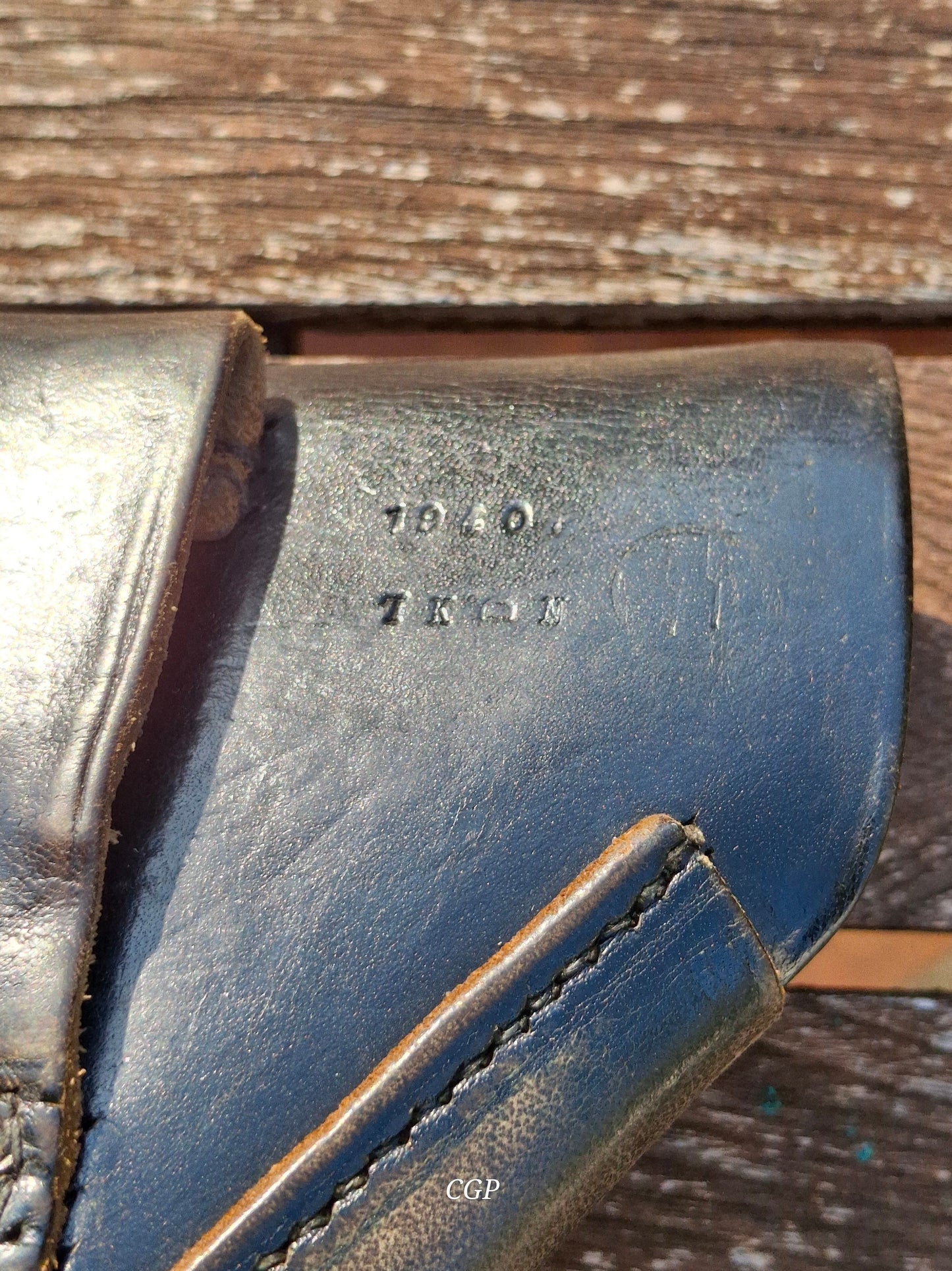 CGP Walther PP Pistolentasche 1940 - SS - WK2