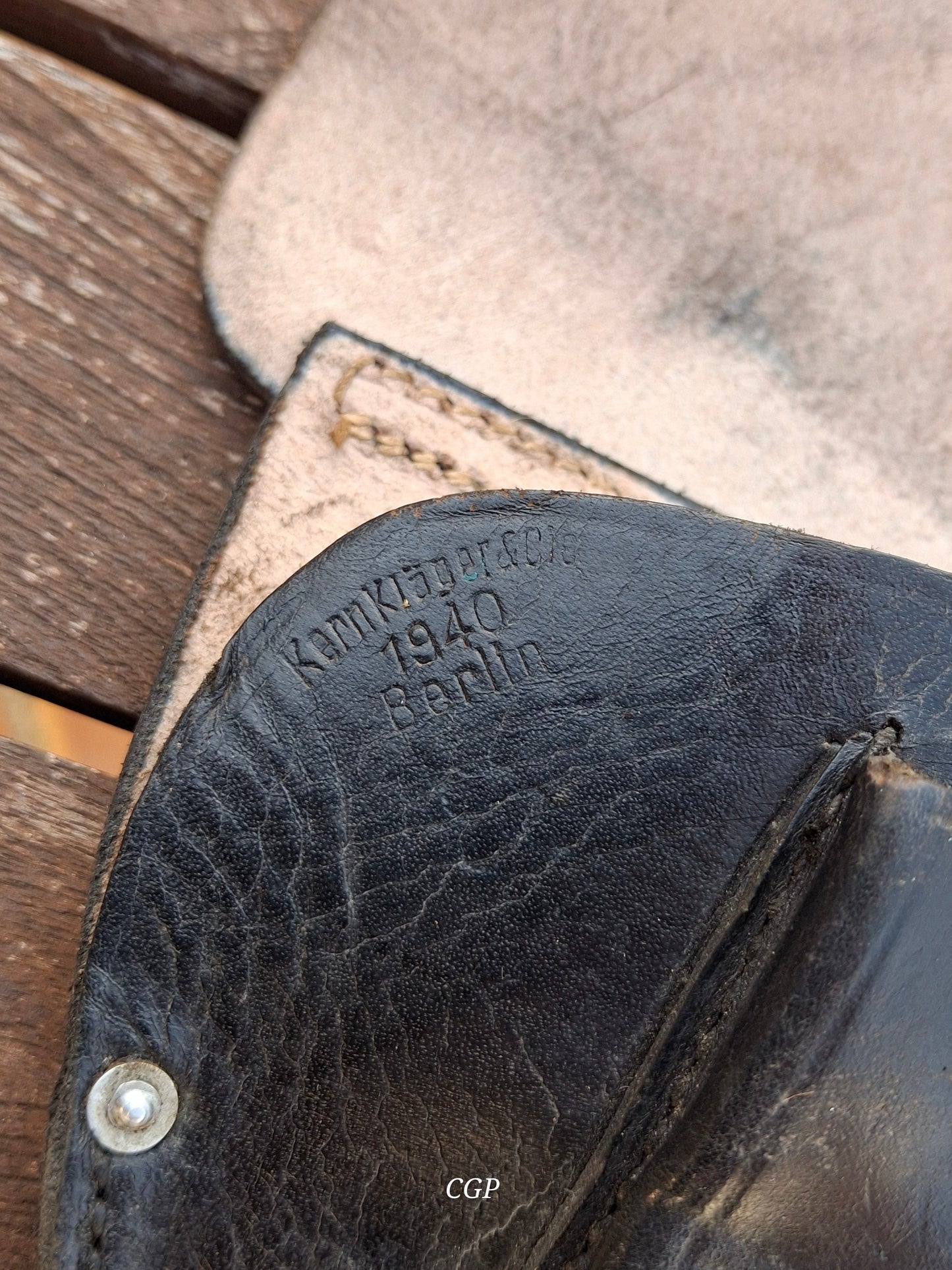 CGP Walther PPK Pistolentasche 1940 - Original WK2