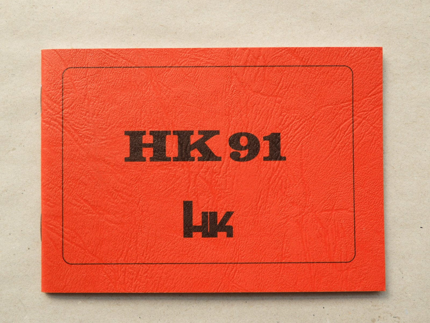Heckler & Koch Anleitung H&K HK91 - englisch
