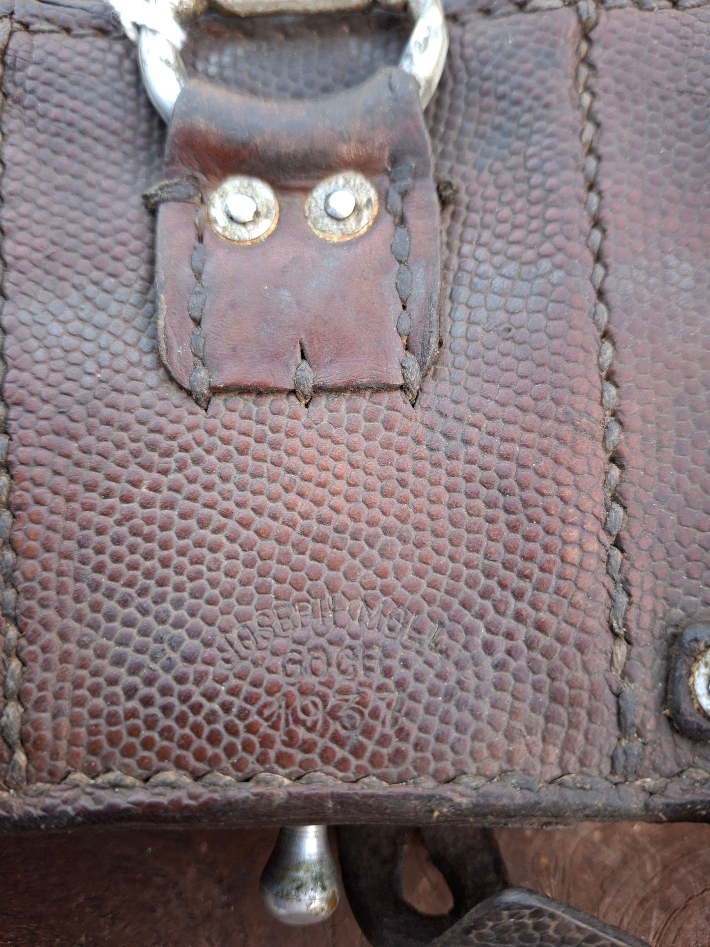 Mauser Mauser K98 Patronentasche Bahnschutz - R.B.D. Joseph Moll Goch 1937
