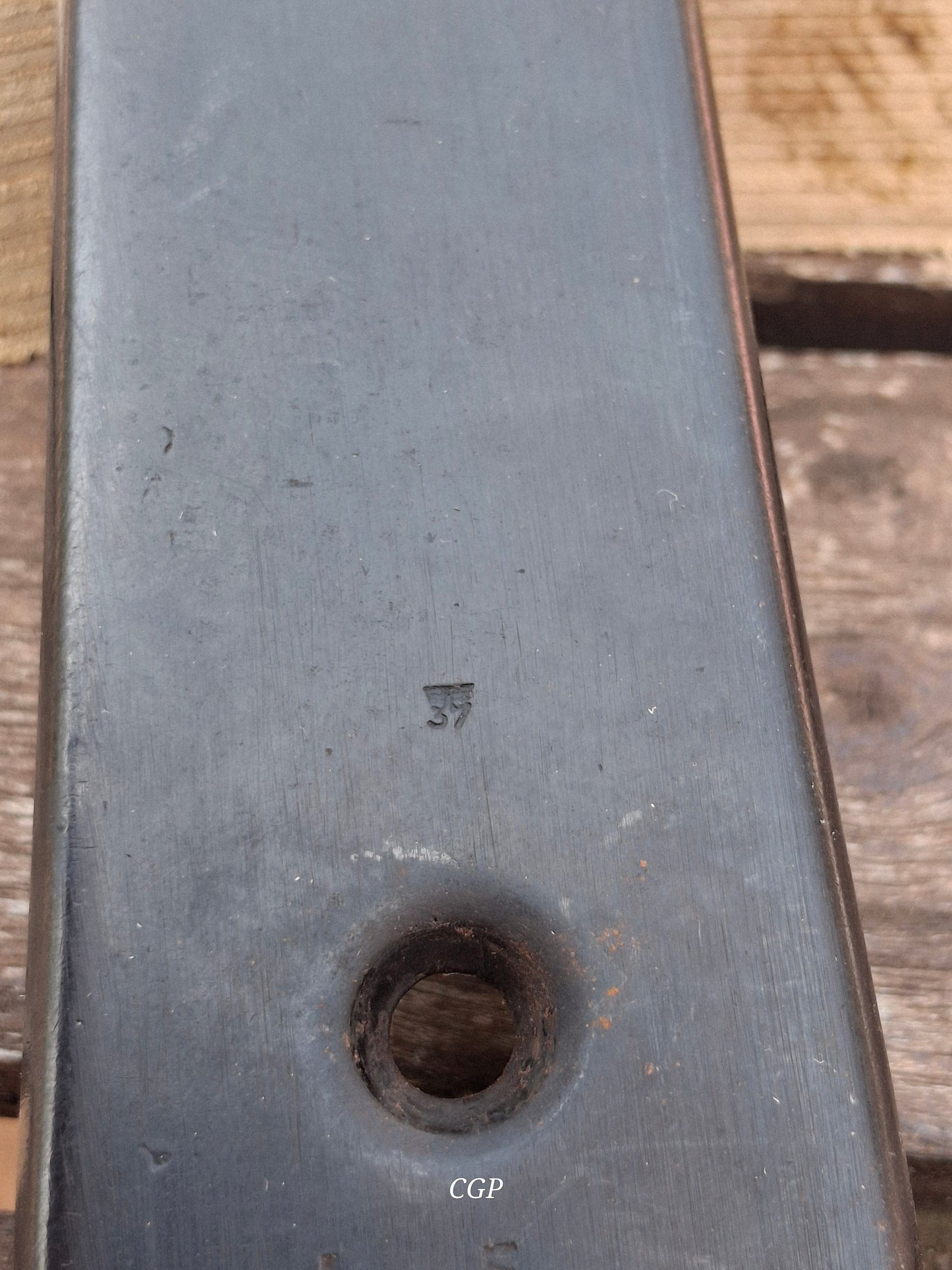Mauser Mauser K98 Schaftkappe , hoch WK2 - WaA37