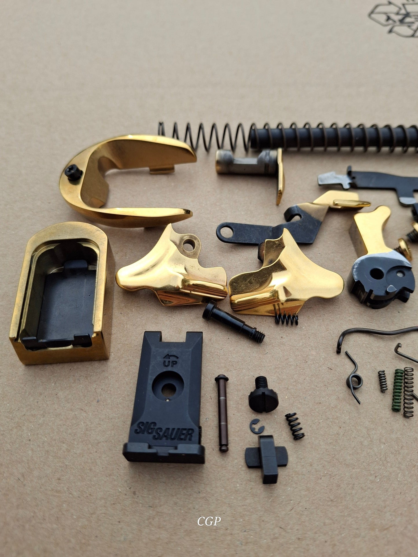 Sig Sauer Ersatzteile Kit Sig Sauer P226 X-Serie SAO - vergoldete Teile