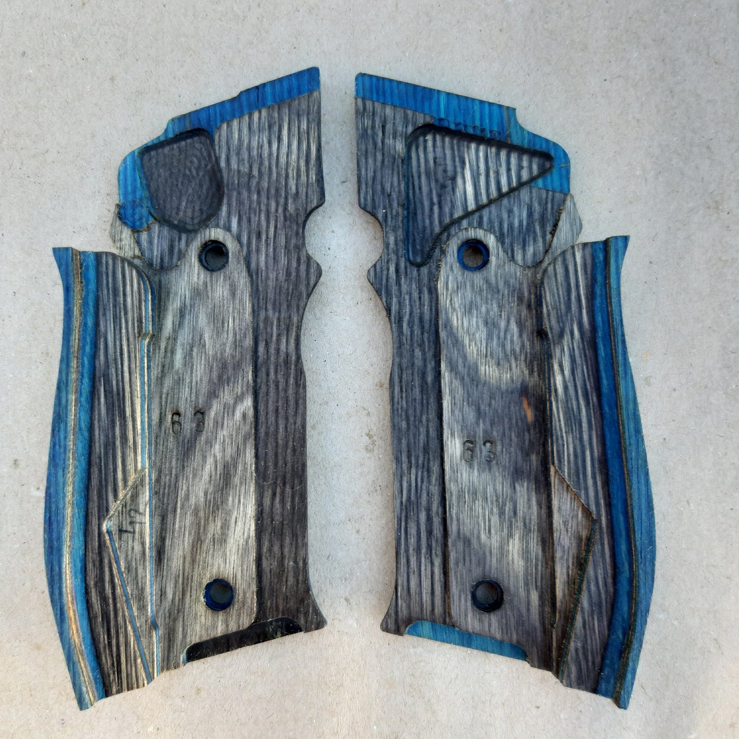 Sig Sauer Sig Sauer P226 X-Serie SAO Griffschalen Schichtholz , blau