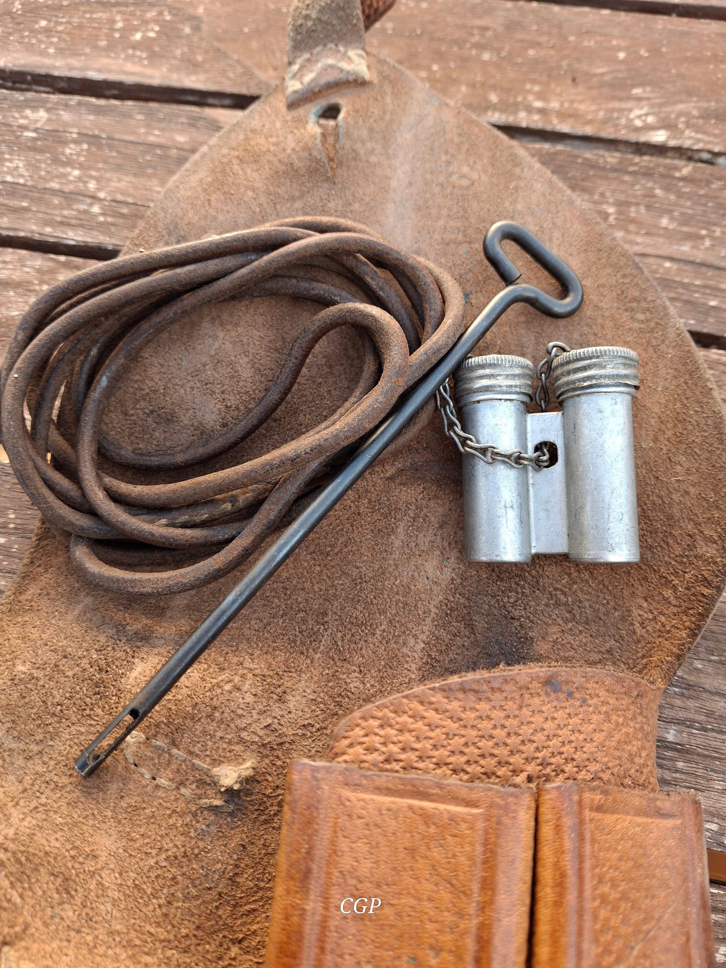 Waffenteile Husqvarna 1907 Holster Set