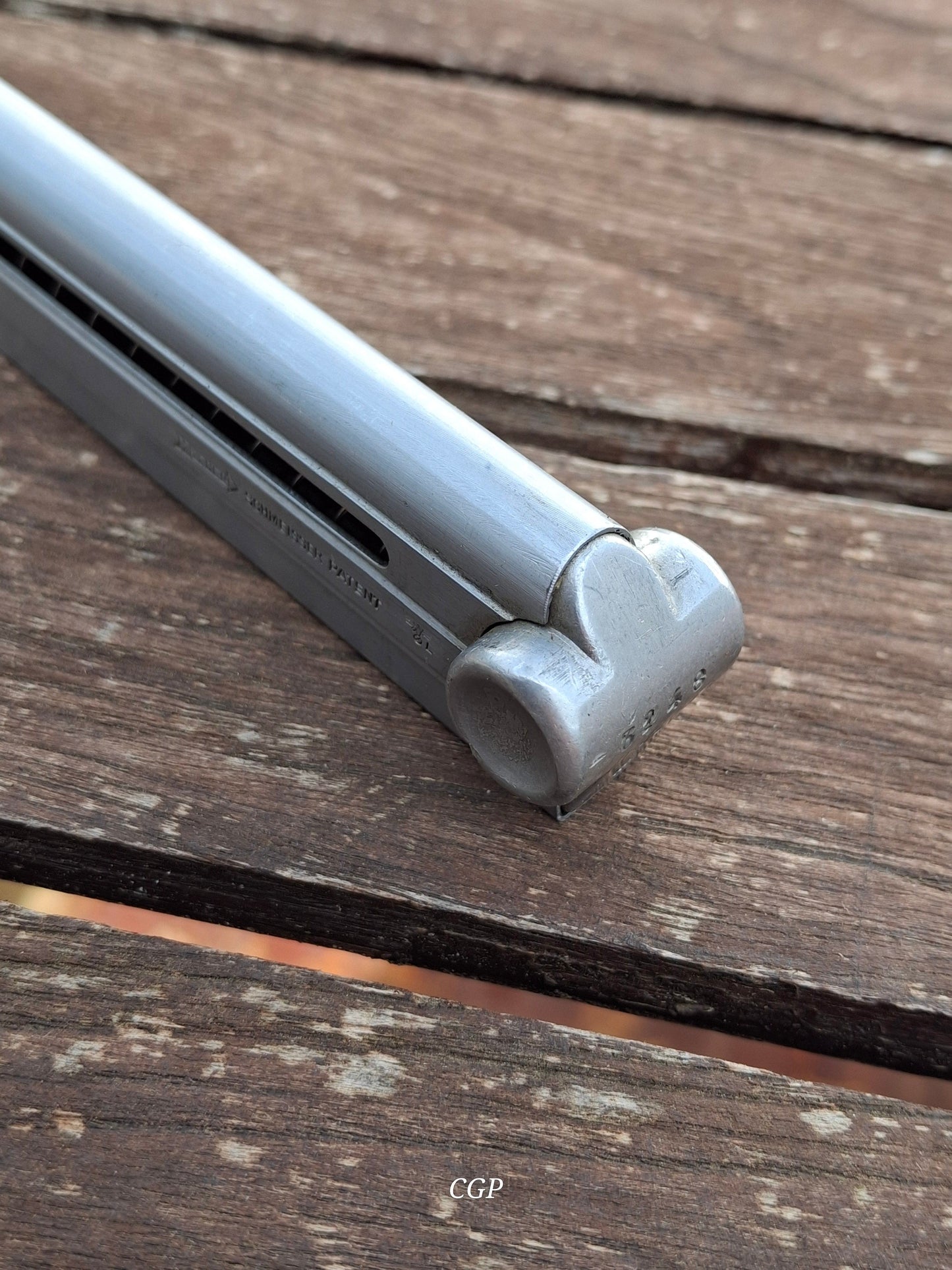 Waffenteile Luger P08 Magazin Haenel Schmeisser - Polizei "Adler L"