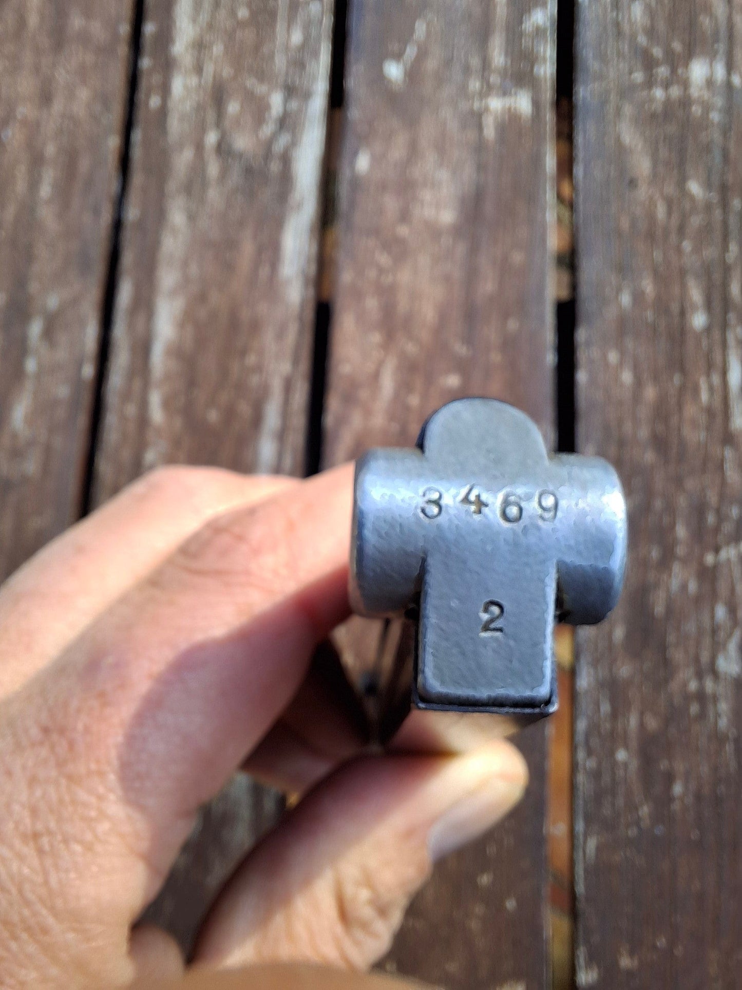 Waffenteile Luger P08 Magazin Vopo , gefräst 2/1001