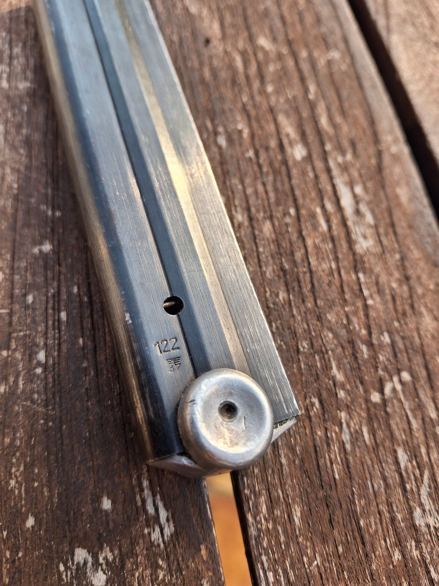 Waffenteile Luger P08 Magazin WK2 - gefräst 122 WaA37