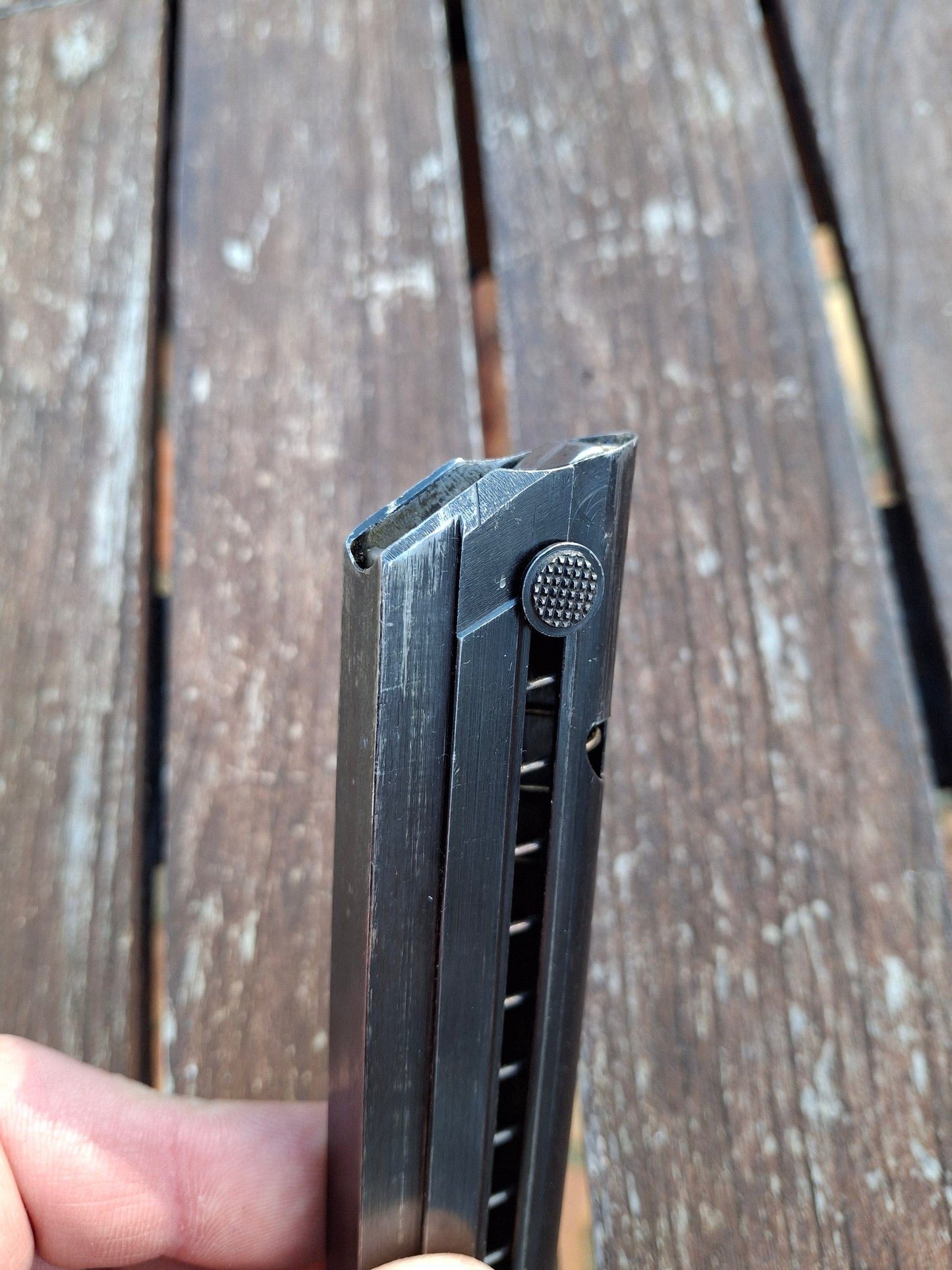 Waffenteile Luger P08 Magazin WK2 - gefräst 122 WaA37