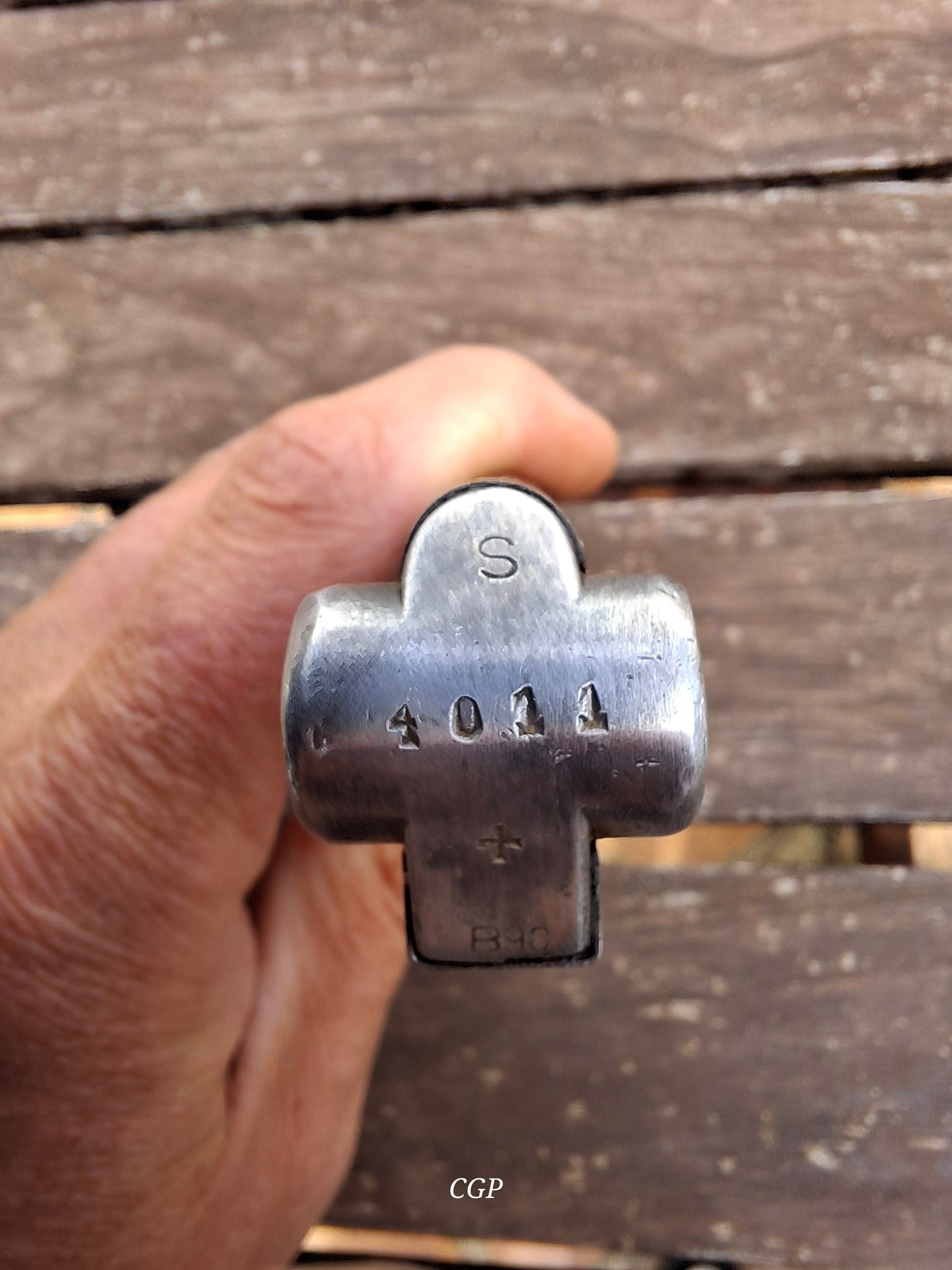 Waffenteile Luger P08 Magazin WK2 geprägt B90