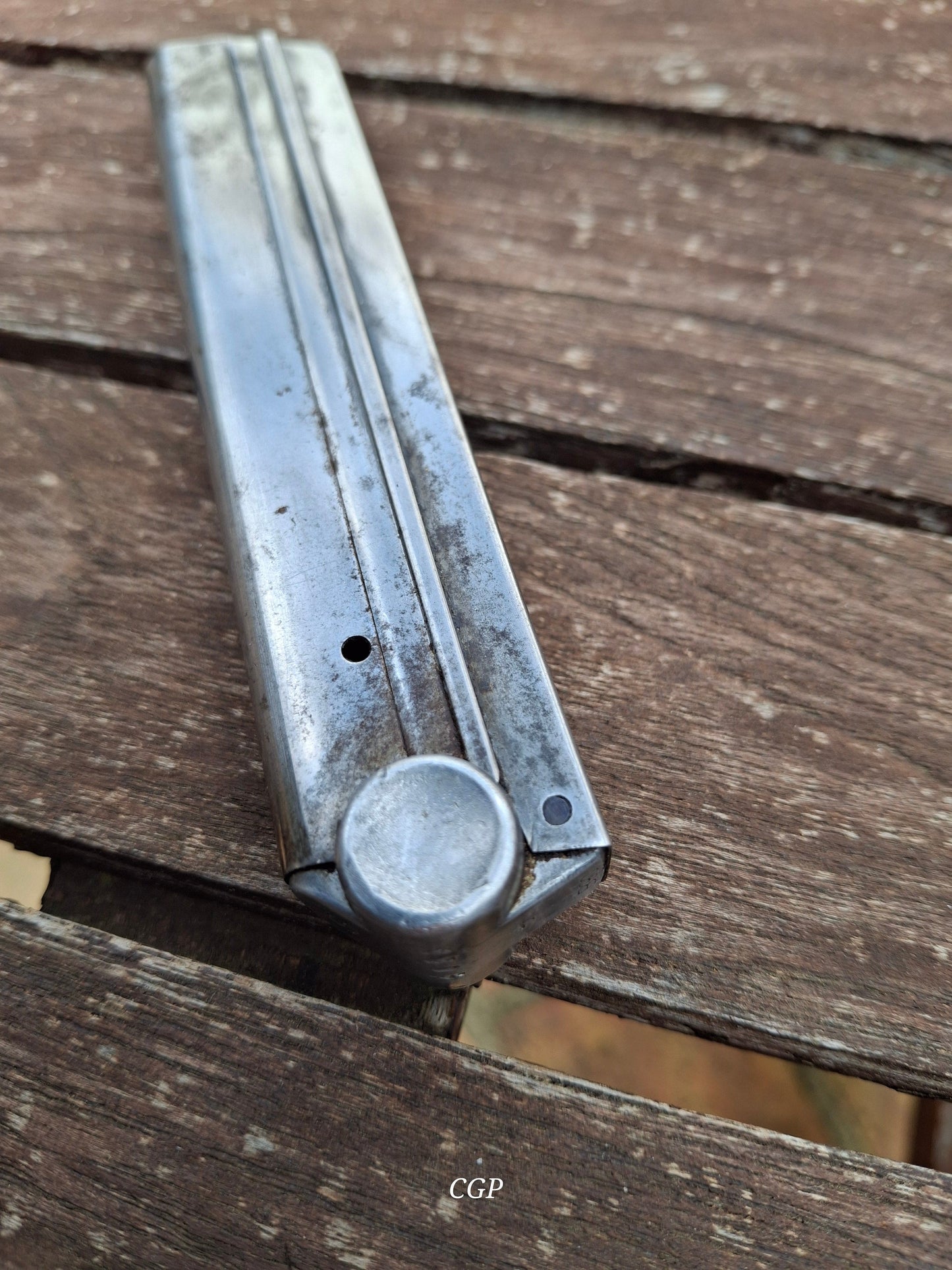 Waffenteile Luger P08 Magazin WK2 geprägt B90