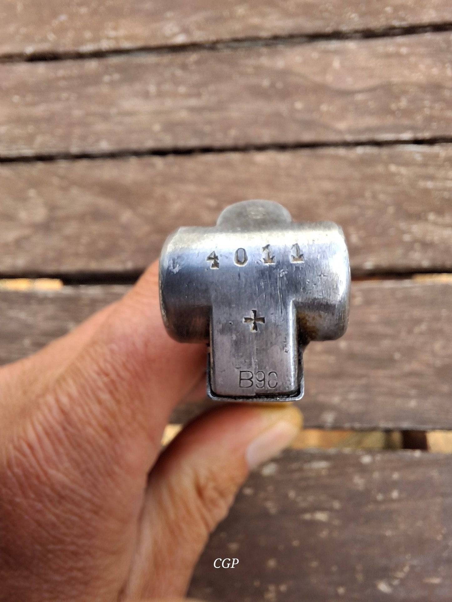 Waffenteile Luger P08 Magazin WK2 geprägt B90