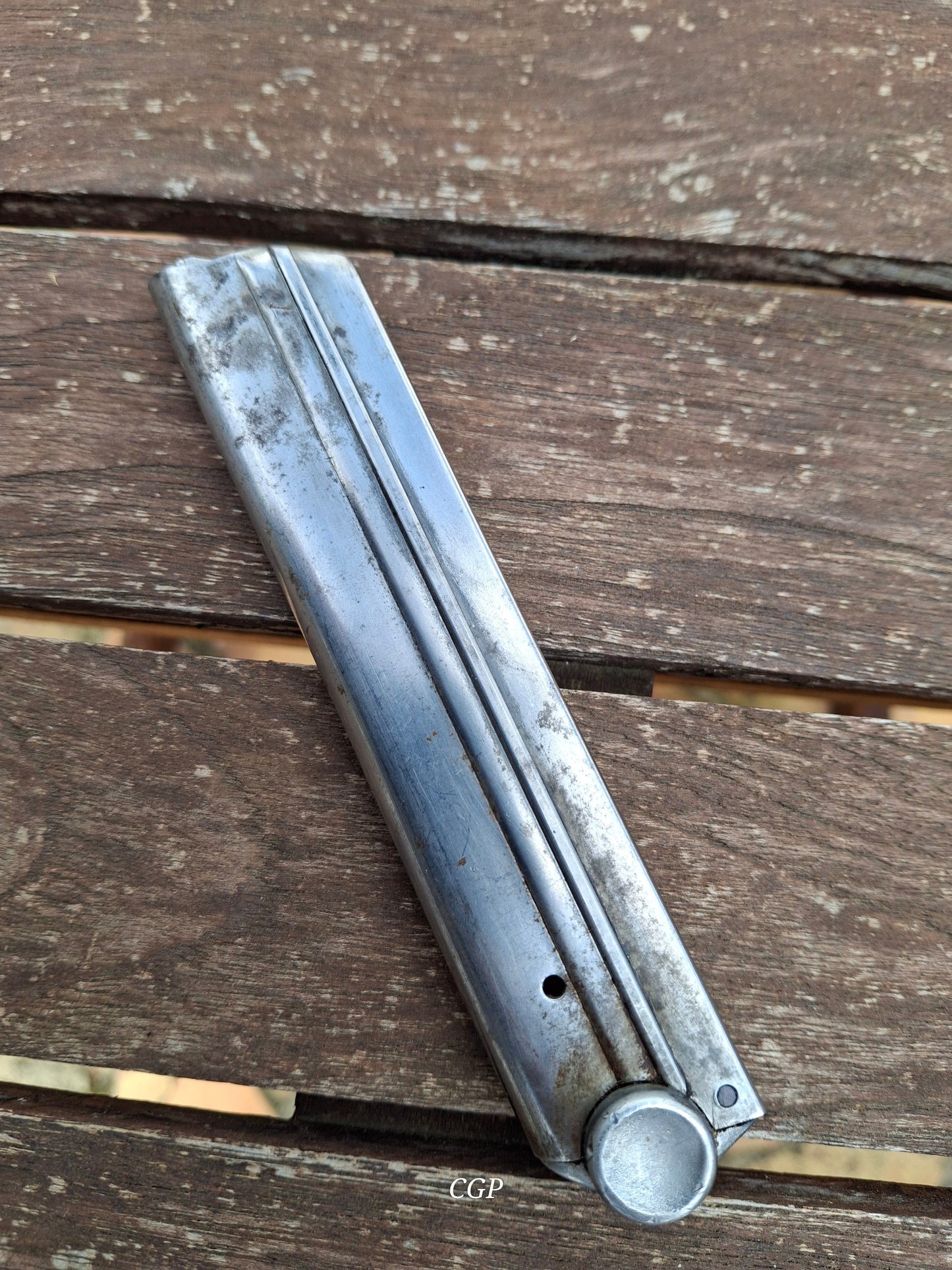 Waffenteile Luger P08 Magazin WK2 geprägt B90