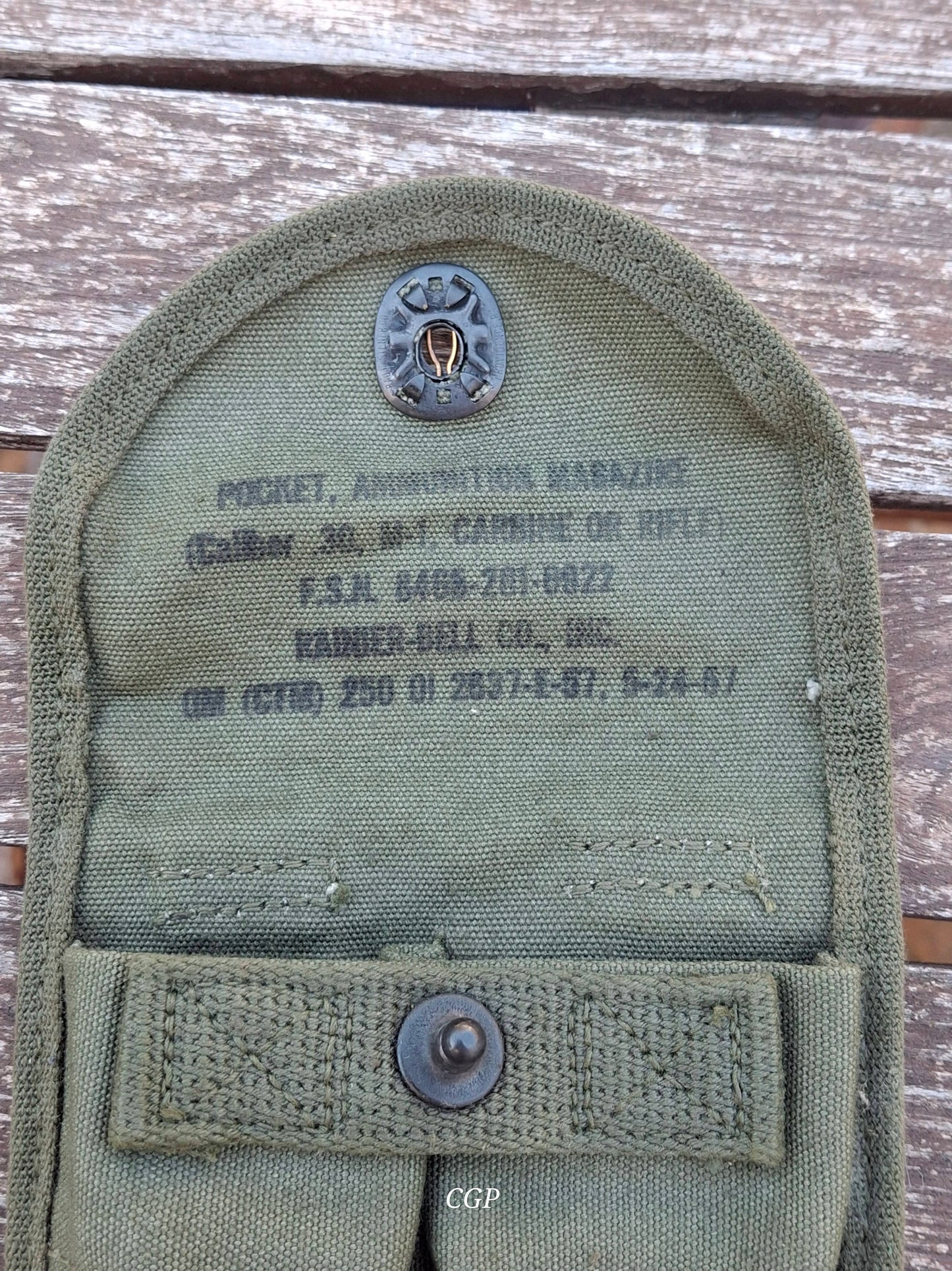 Waffenteile M1 Carbine Magazintasche US Korea Nachkrieg