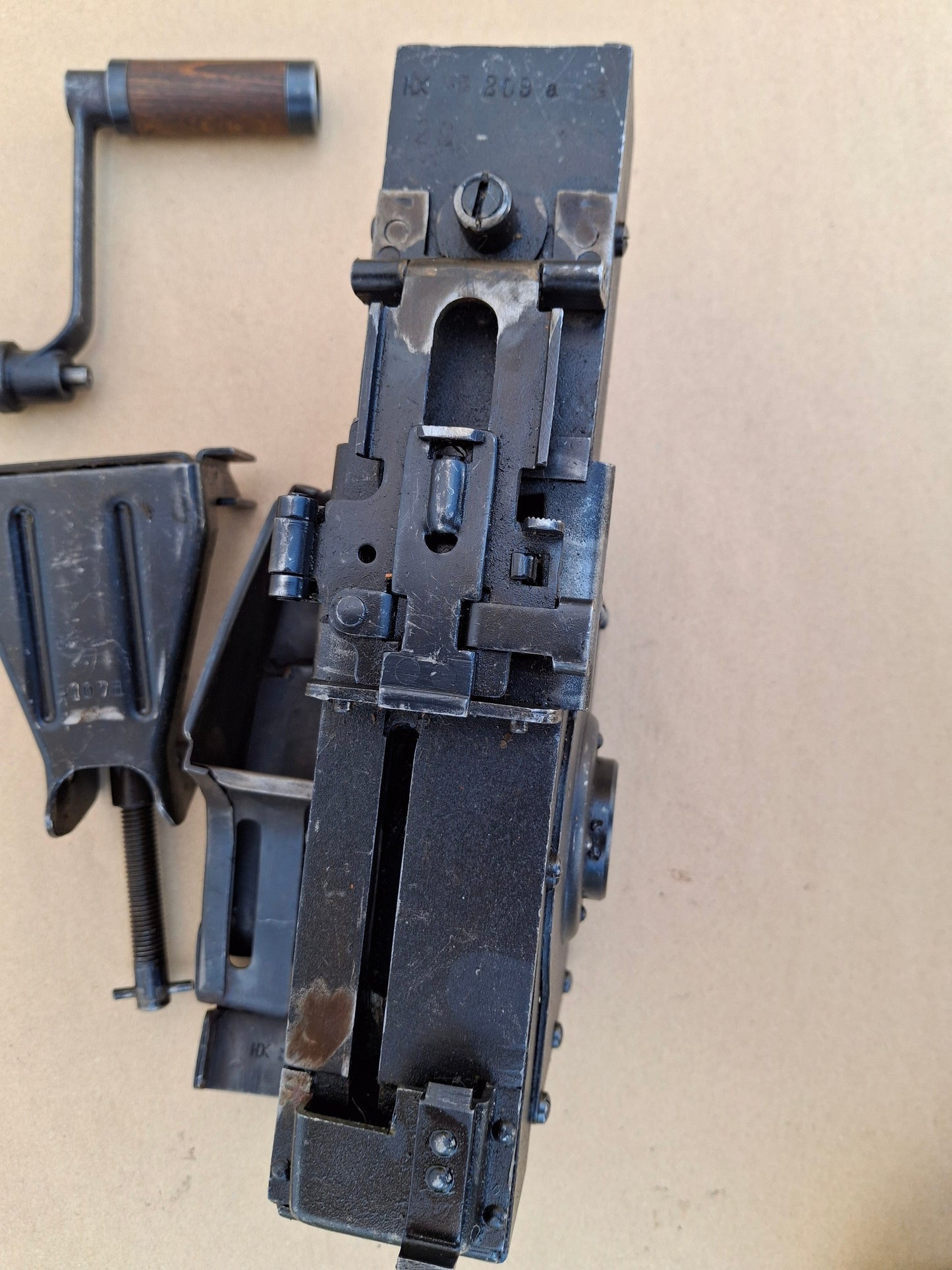 Waffenteile MG34 / MG42 Gurtfüller 34 in Kiste / Gurtlader - Original WK2