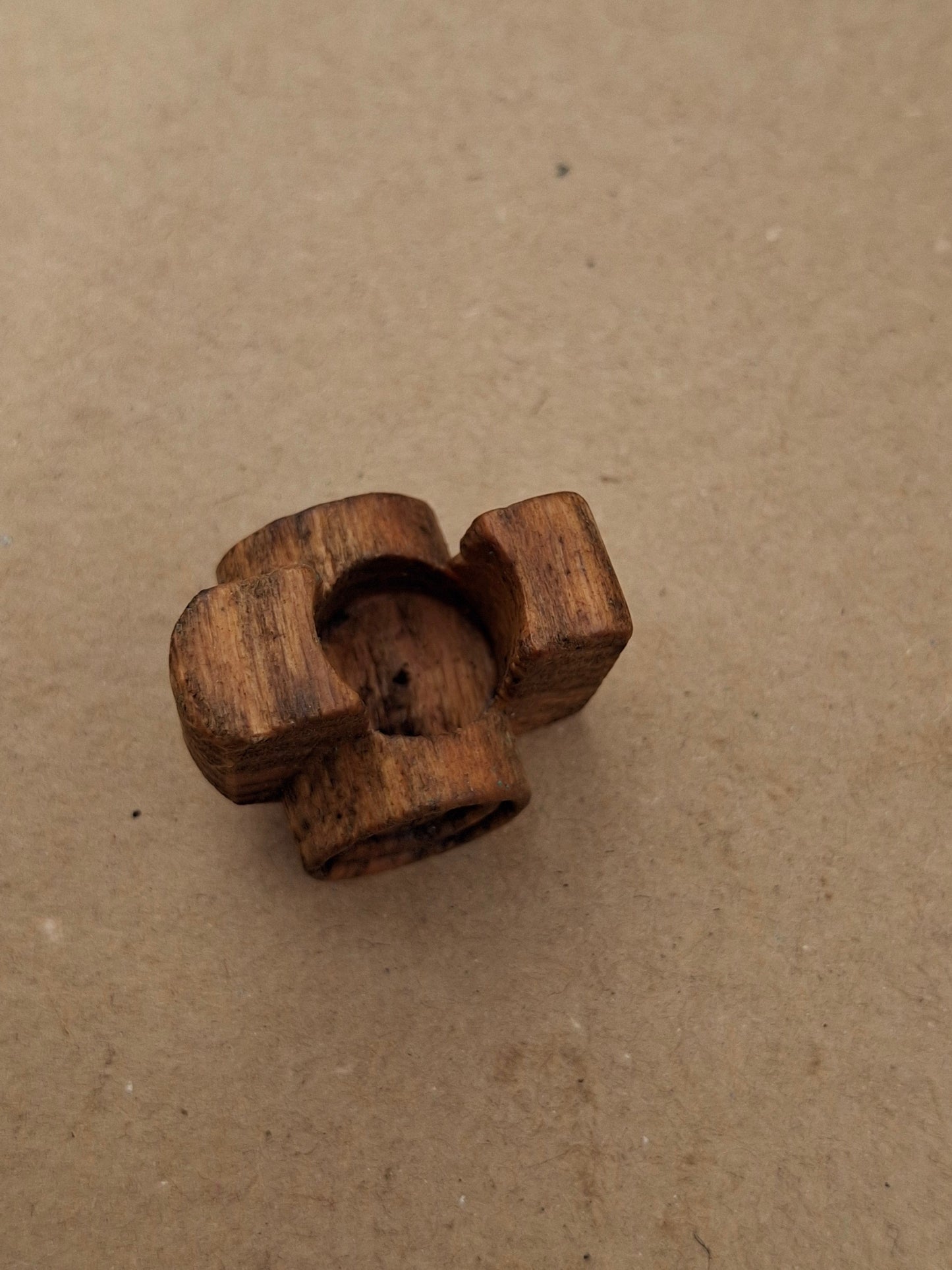 Waffenteile P08 Magazinboden , Holz - Marine WK1
