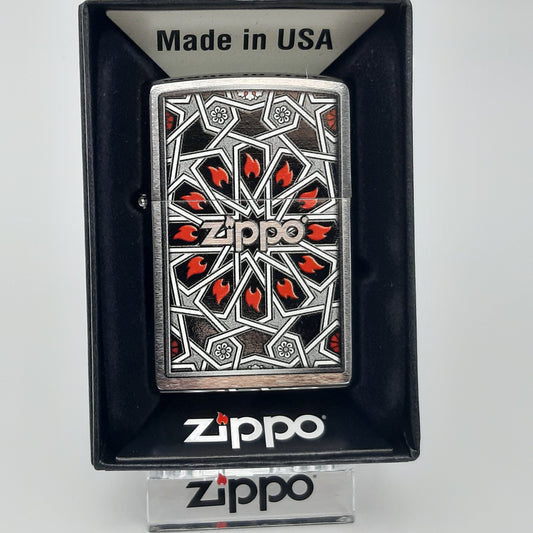 Zippo Zippo Benzinfeuerzeug Flames Design
