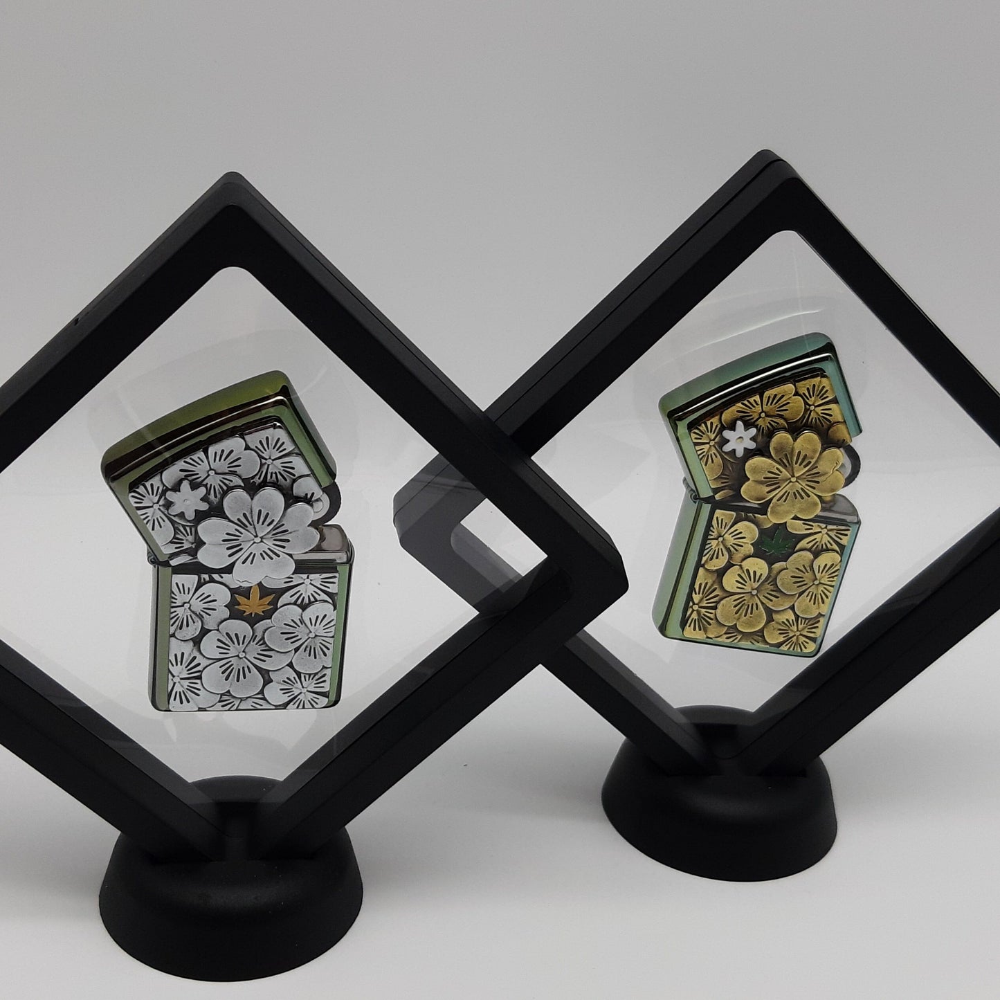 Zippo Zippo Benzinfeuerzeuge Trick Clover & Golden Trick Clover Limited Edition 2er Set
