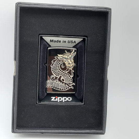 Zippo Zippo Benzinfezerzeug 3D Dragon Head - limited XXXX/1000