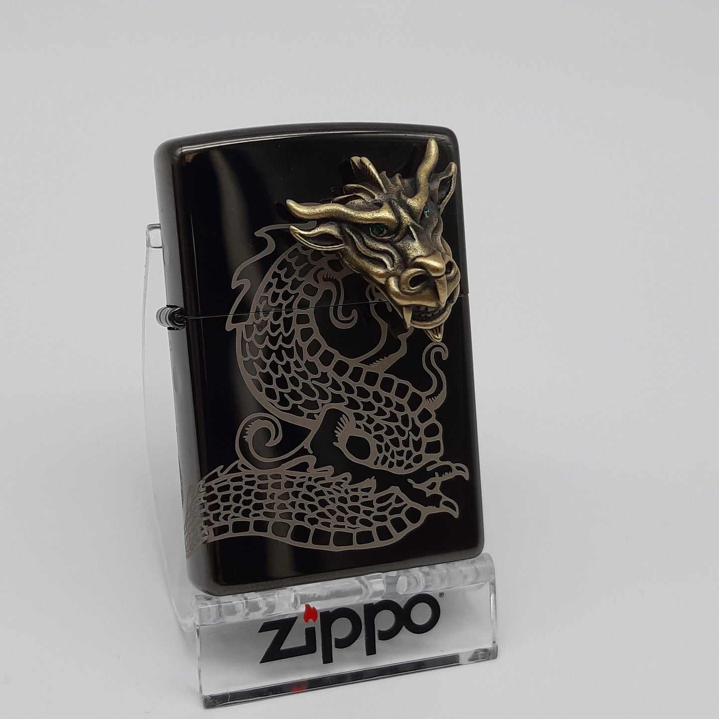 Zippo Zippo Benzinfezerzeug 3D Dragon Head - limited XXXX/1000