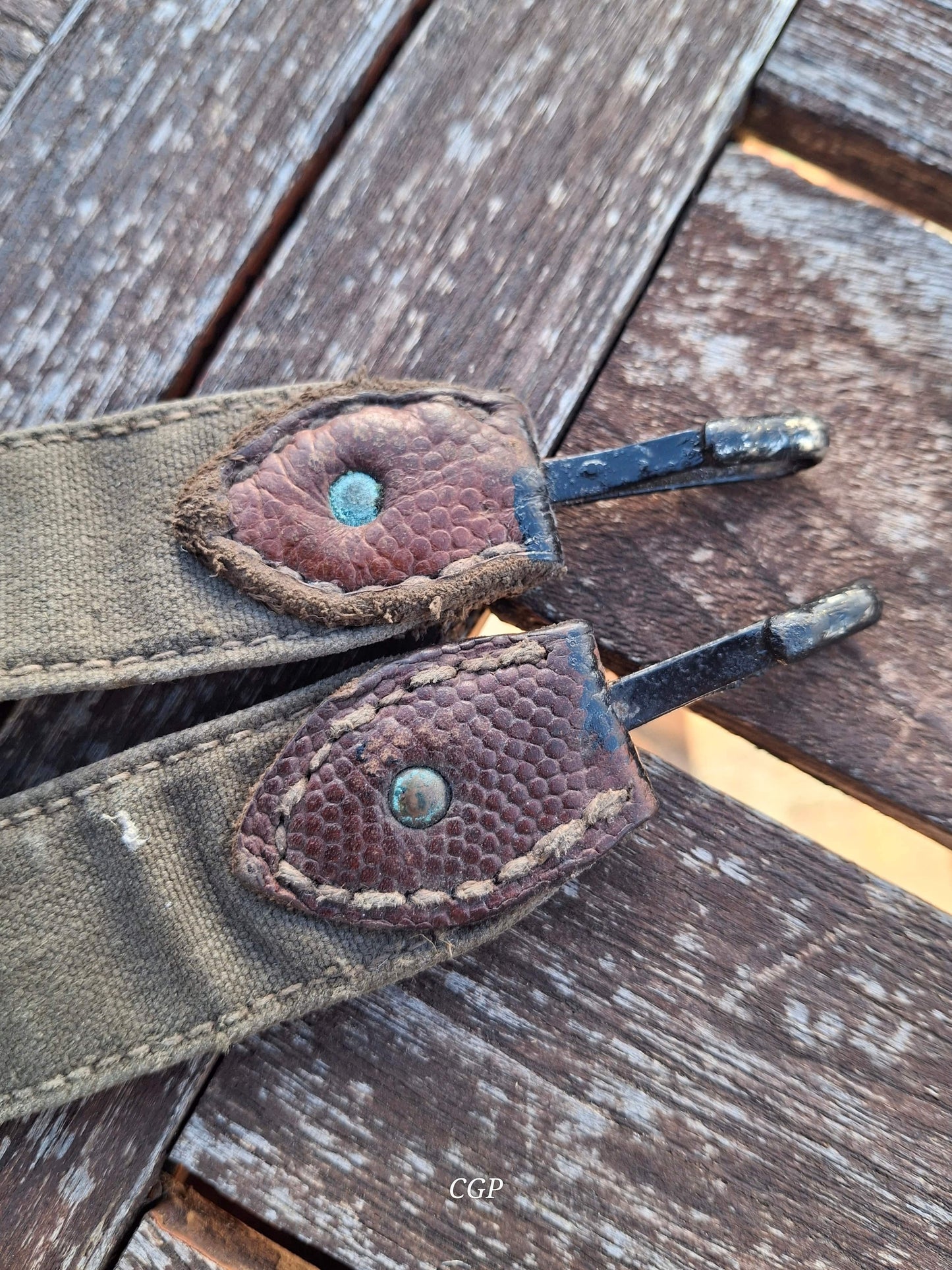 CGP Brotbeutelriemen WK2 Heer grün , 1943