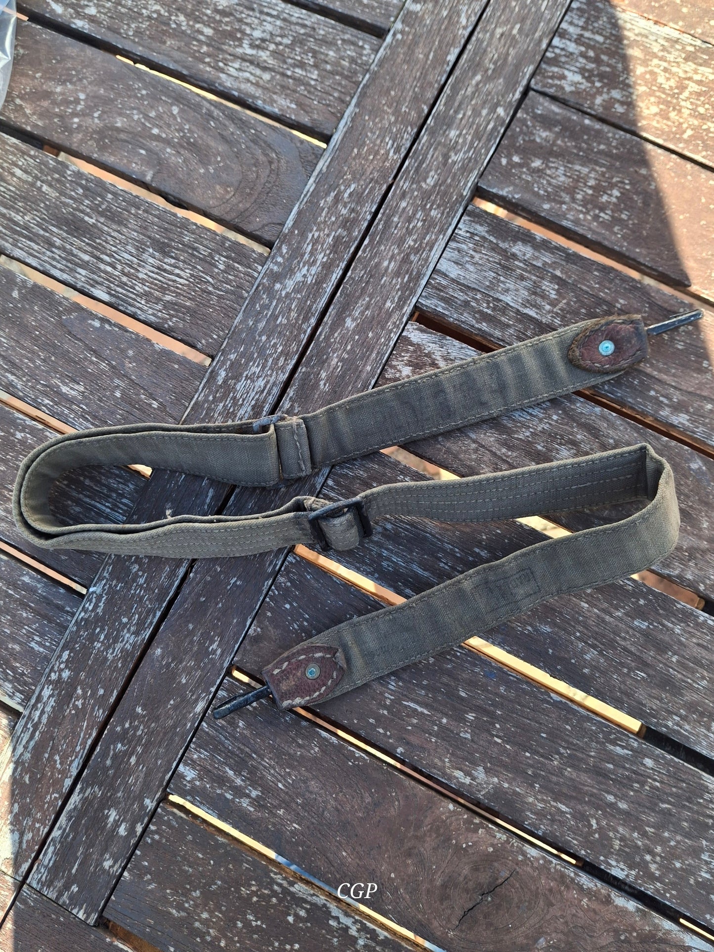 CGP Brotbeutelriemen WK2 Heer grün , 1943