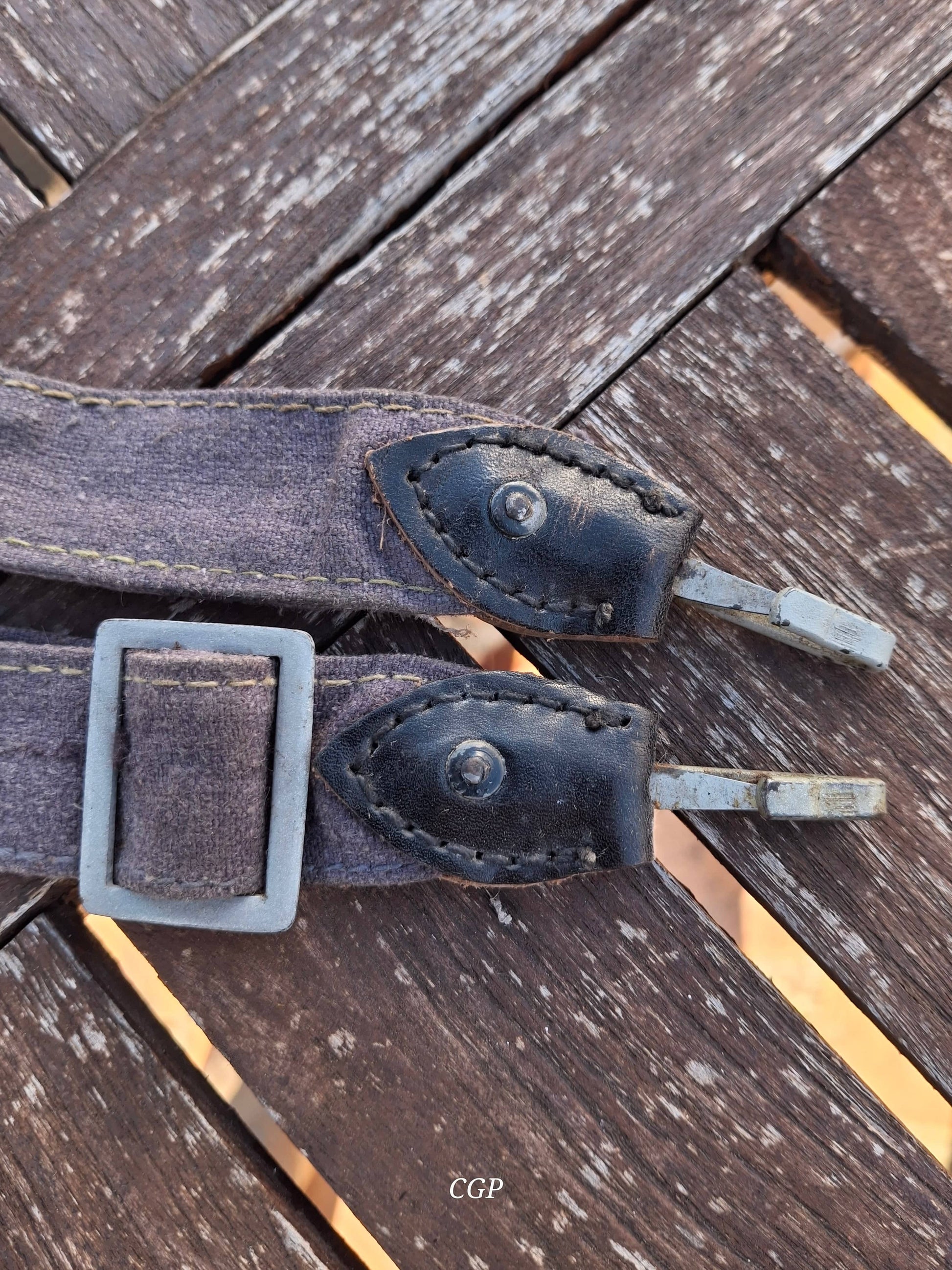 CGP Brotbeutelriemen WK2 LW blau , RB Nummer