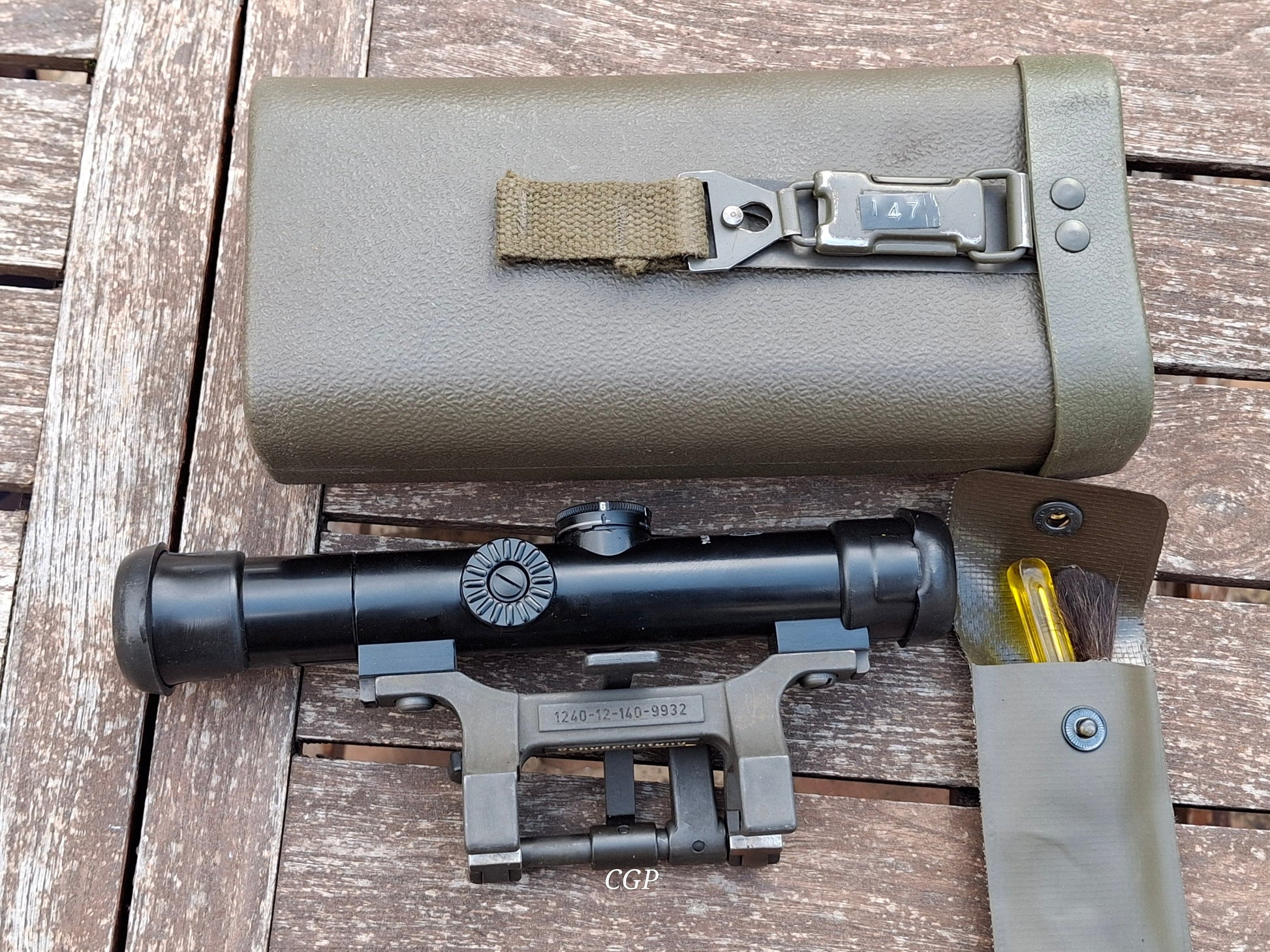 CGP G3 Zielfernrohr Hensoldt 1. Modell , komplett