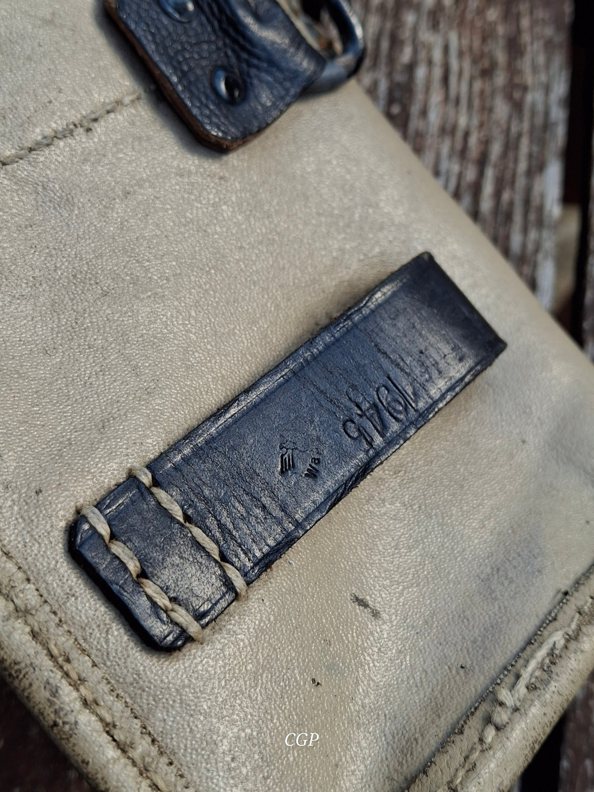 CGP K43 / G43 Magazintasche Ersatzstoff - 1945 WaA Abnahme- original WK2