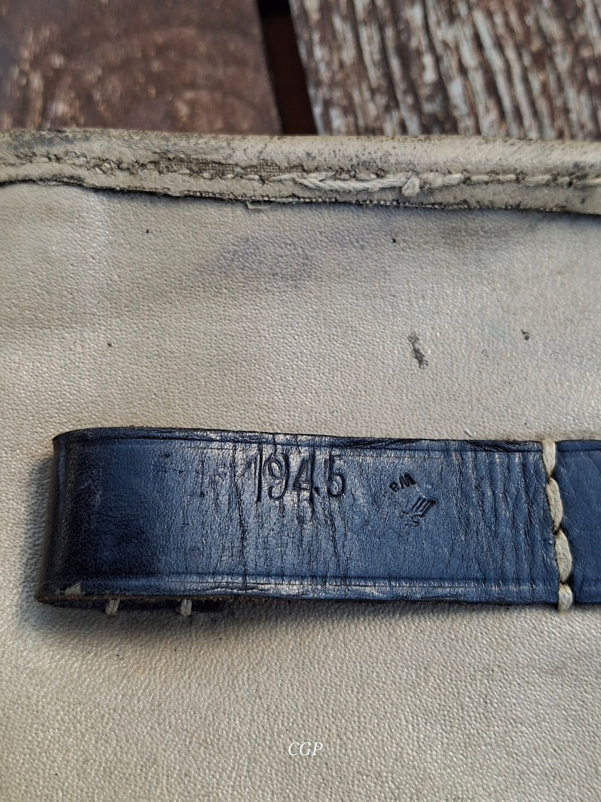 CGP K43 / G43 Magazintasche Ersatzstoff - 1945 WaA Abnahme- original WK2