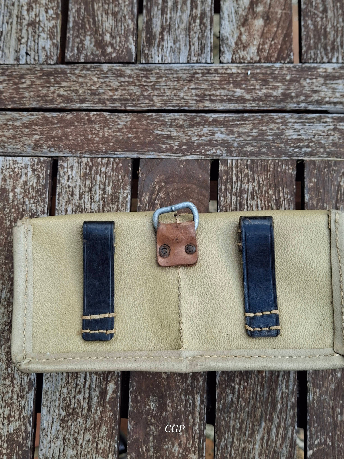 CGP K43 / G43 Magazintasche Ersatzstoff - bla 1944 - original WK2