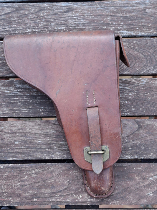 CGP Luger P08 Pistolentasche Bulgarien Kontrakt  - Magazintasche geschlossen - Original