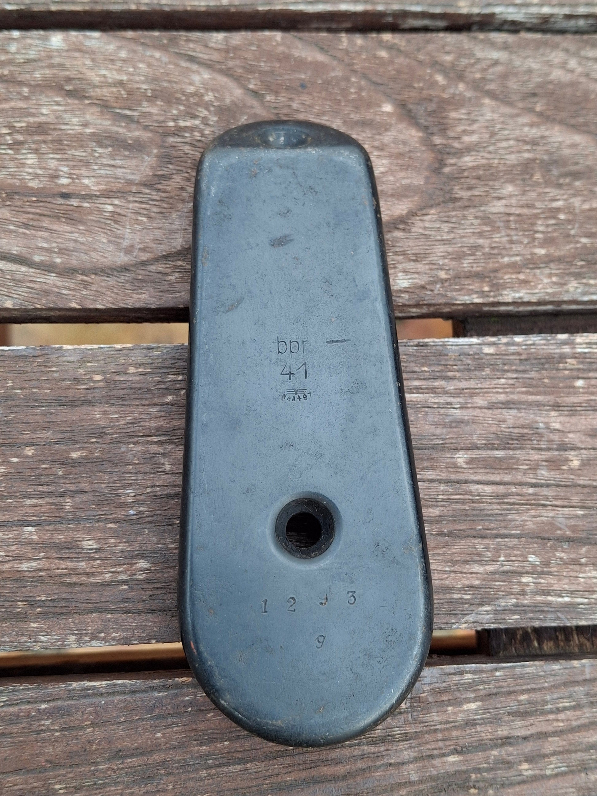 CGP Mauser K98 Schaftkappe , hoch WK2 - bpr41