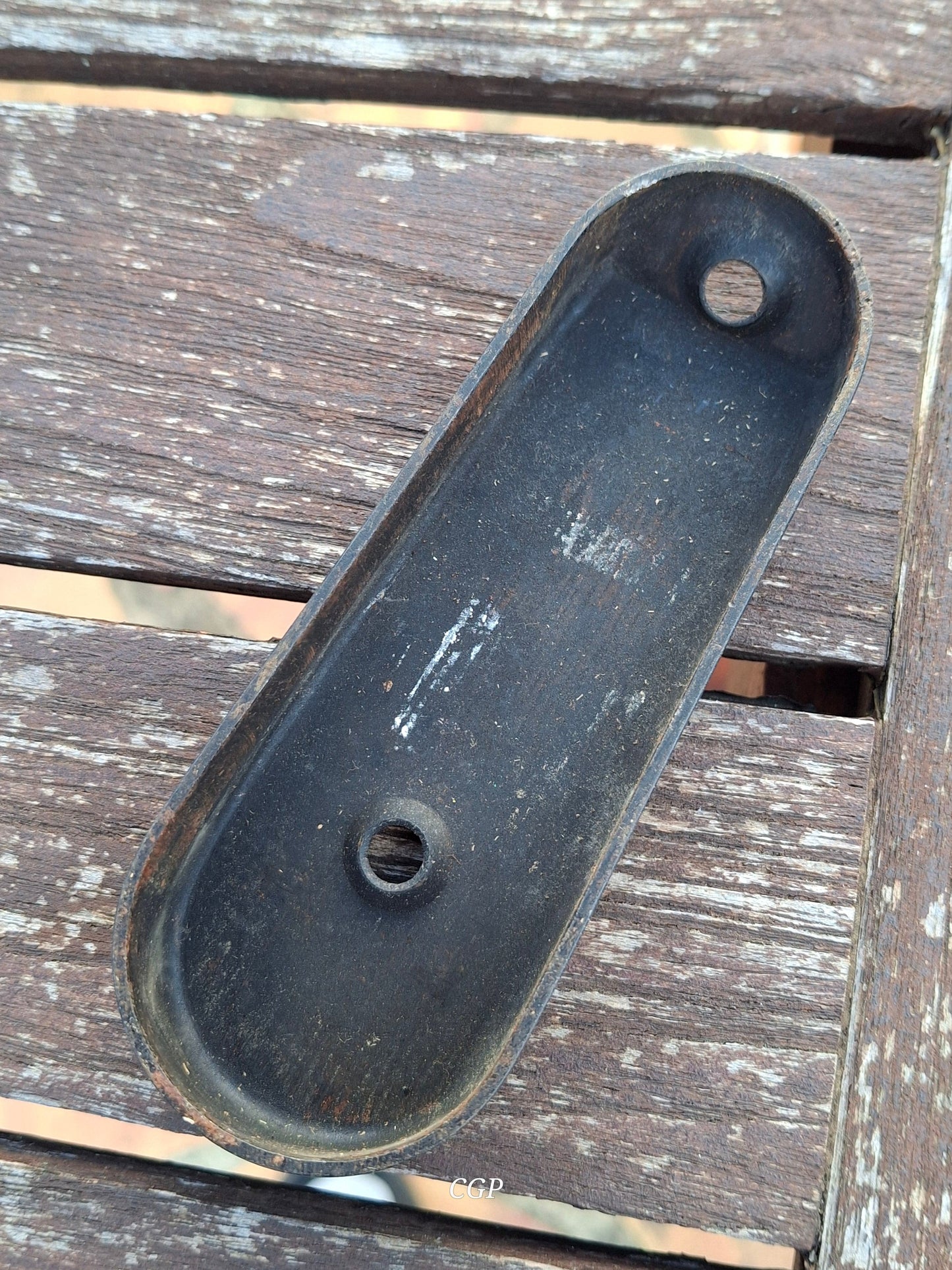 CGP Mauser K98 Schaftkappe , hoch WK2 - brg