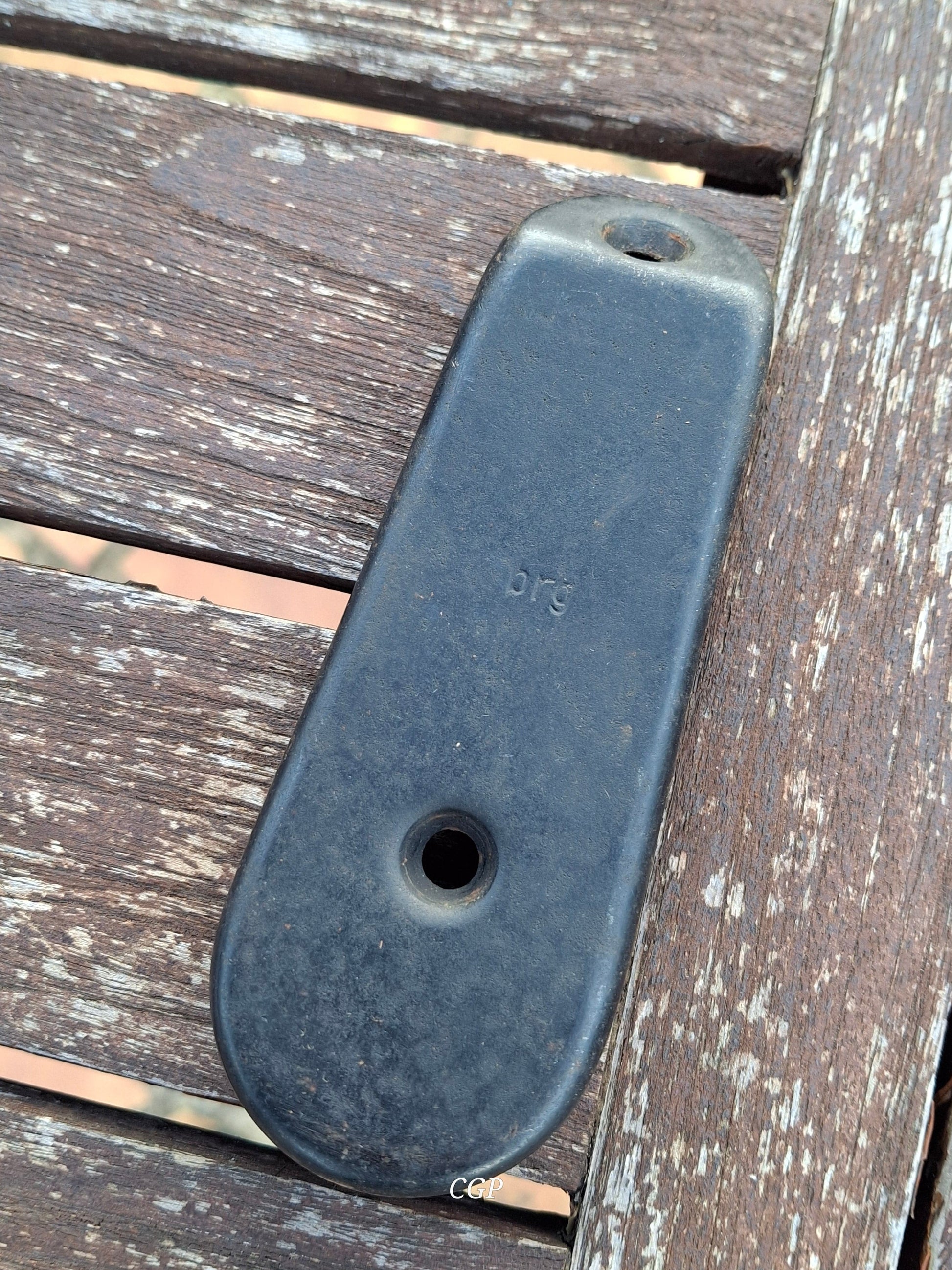 CGP Mauser K98 Schaftkappe , hoch WK2 - brg