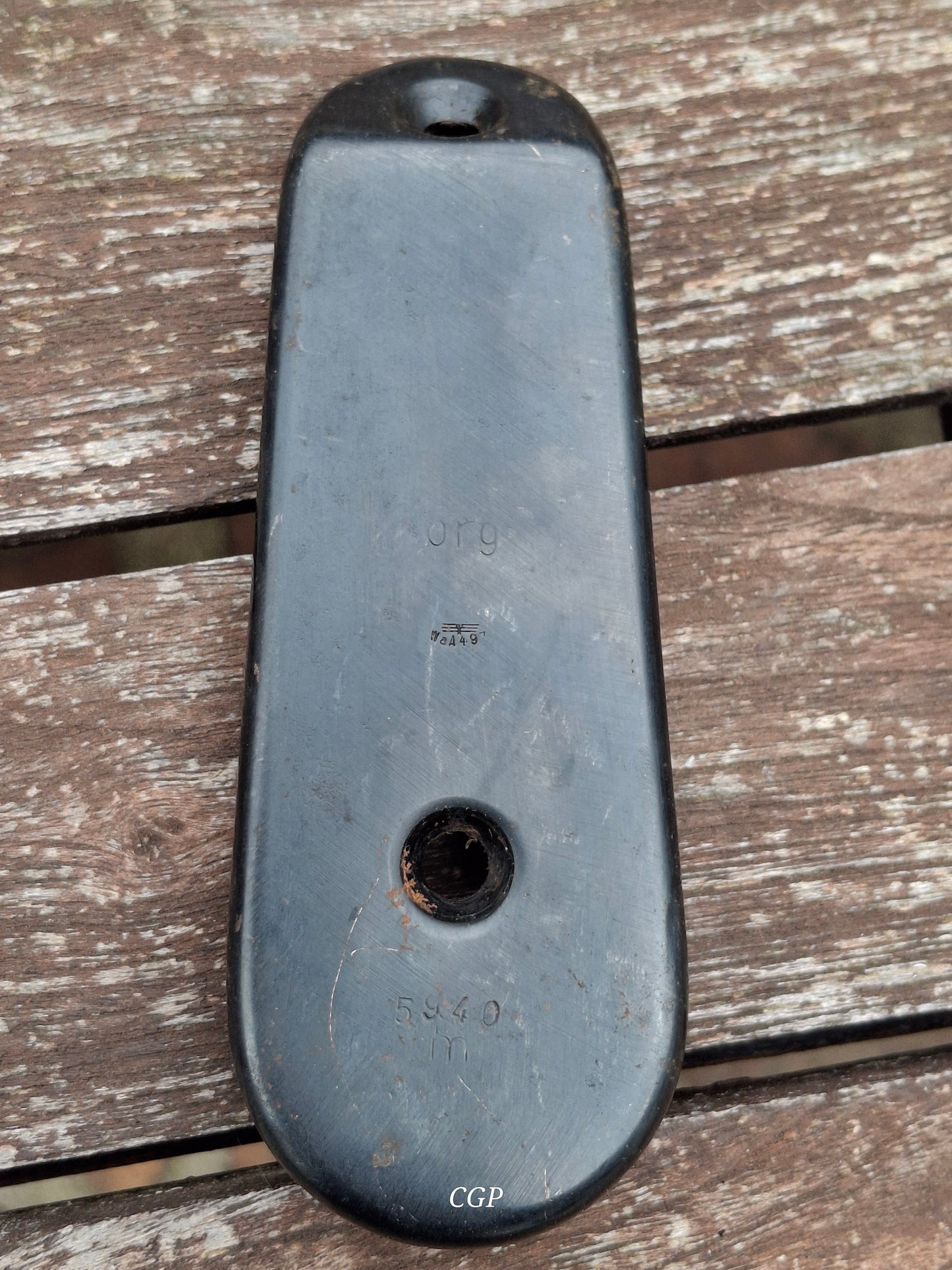 CGP Mauser K98 Schaftkappe , hoch WK2 - brg