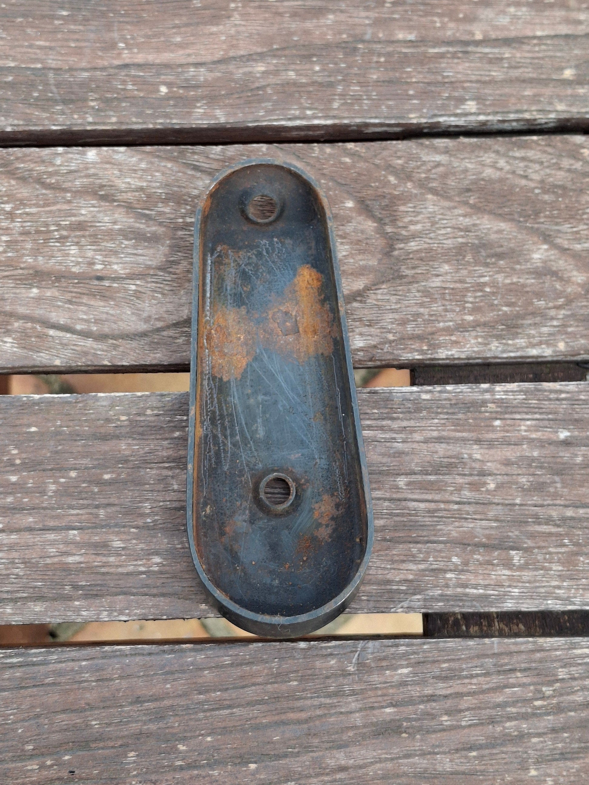 CGP Mauser K98 Schaftkappe , hoch WK2 - brg WaA