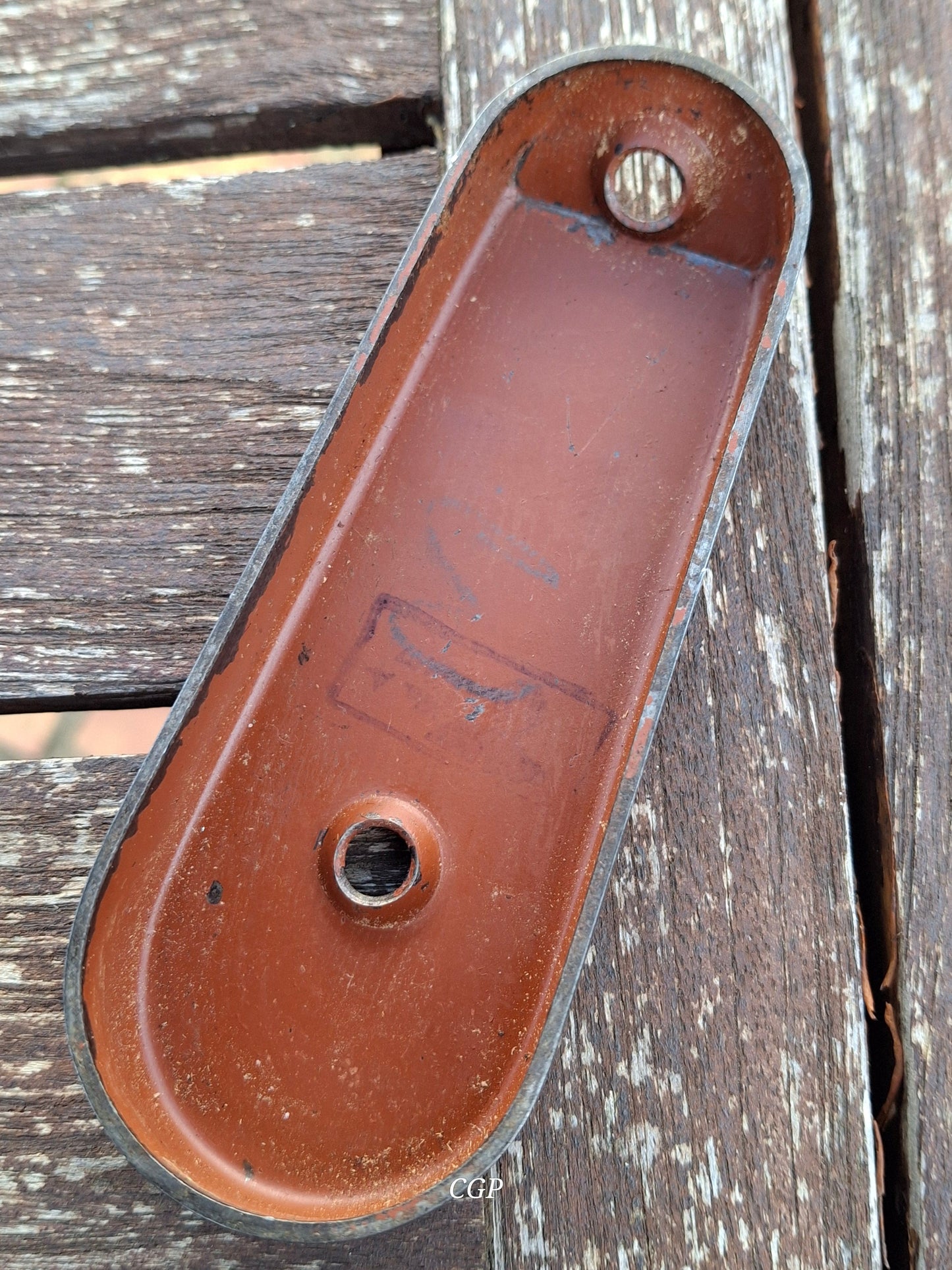 CGP Mauser K98 Schaftkappe , hoch WK2 - brg41