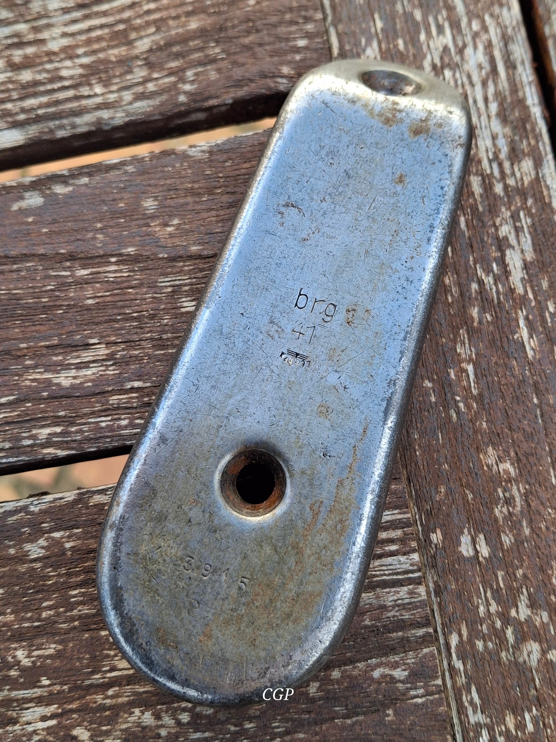 CGP Mauser K98 Schaftkappe , hoch WK2 - brg41