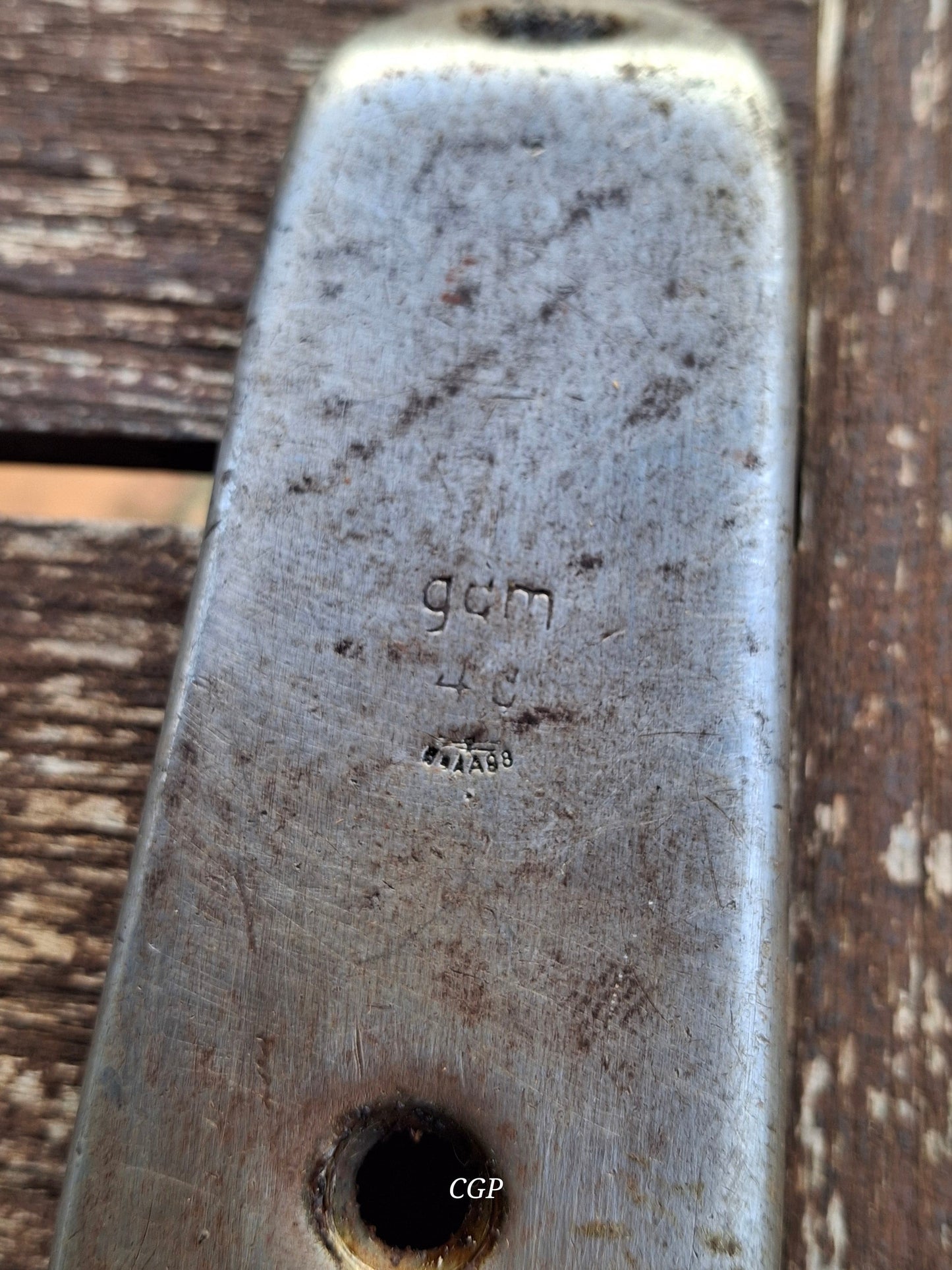 CGP Mauser K98 Schaftkappe , hoch WK2 - gqm