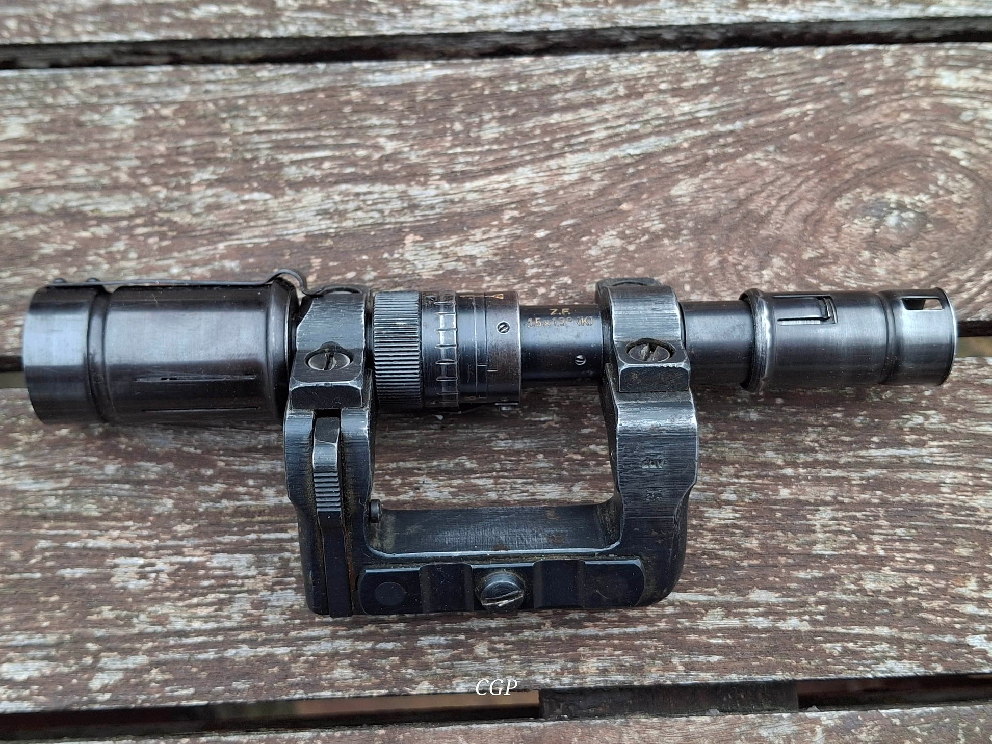 CGP Mauser K98 - ZF41 1,5x1,3° "cxn" mit Montage - Original WK2