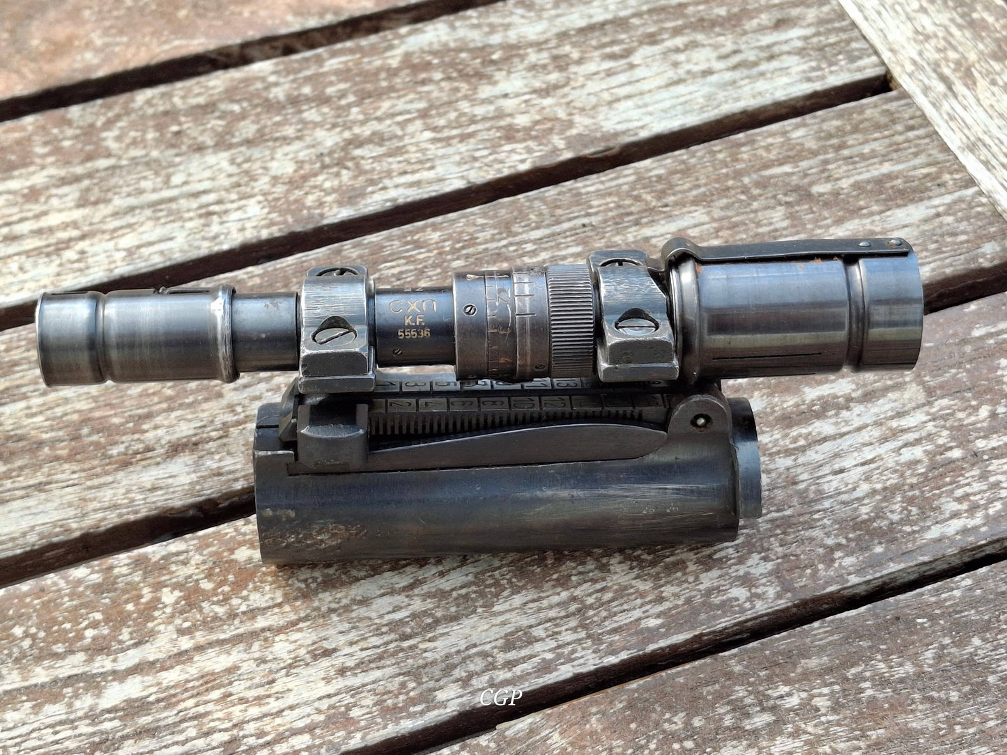 CGP Mauser K98 - ZF41 Visierhülse mit Aufnahmeschiene - Original WK2