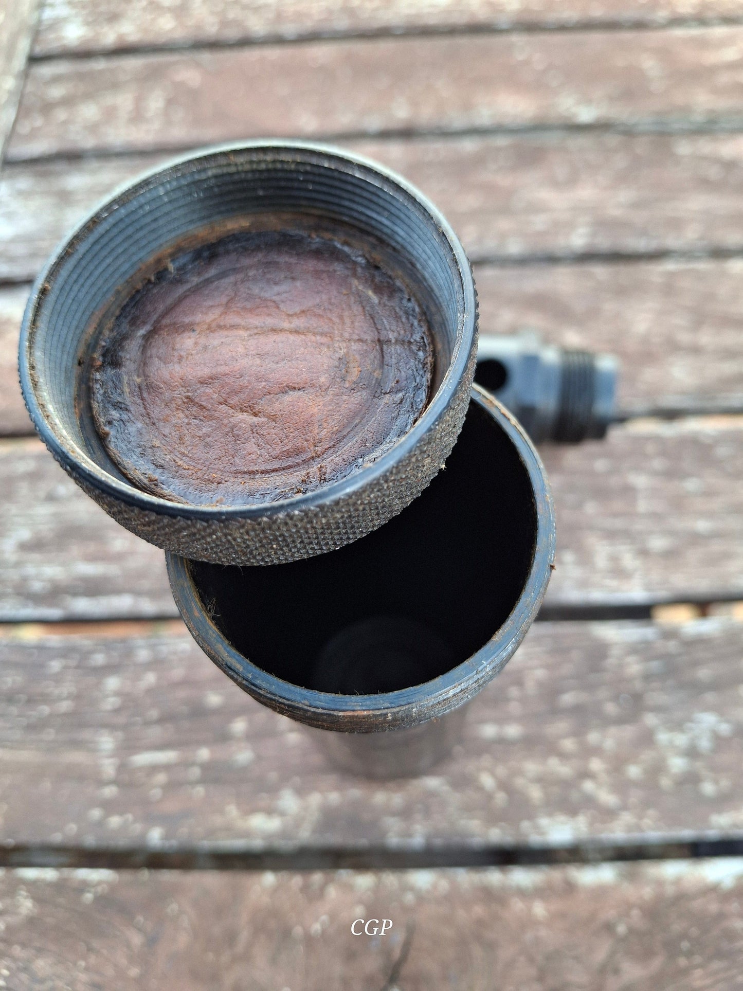 CGP MG34 Mündungsfeuerdämpfer mit Petroleumbüchse WK2